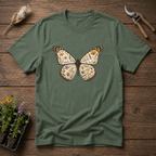 Botanical Monarch Butterfly T-Shirt