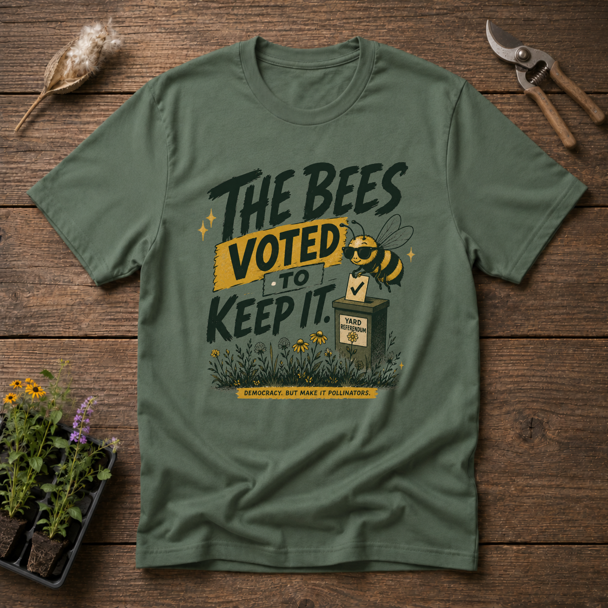 Bees Voted Yes T-Shirt
