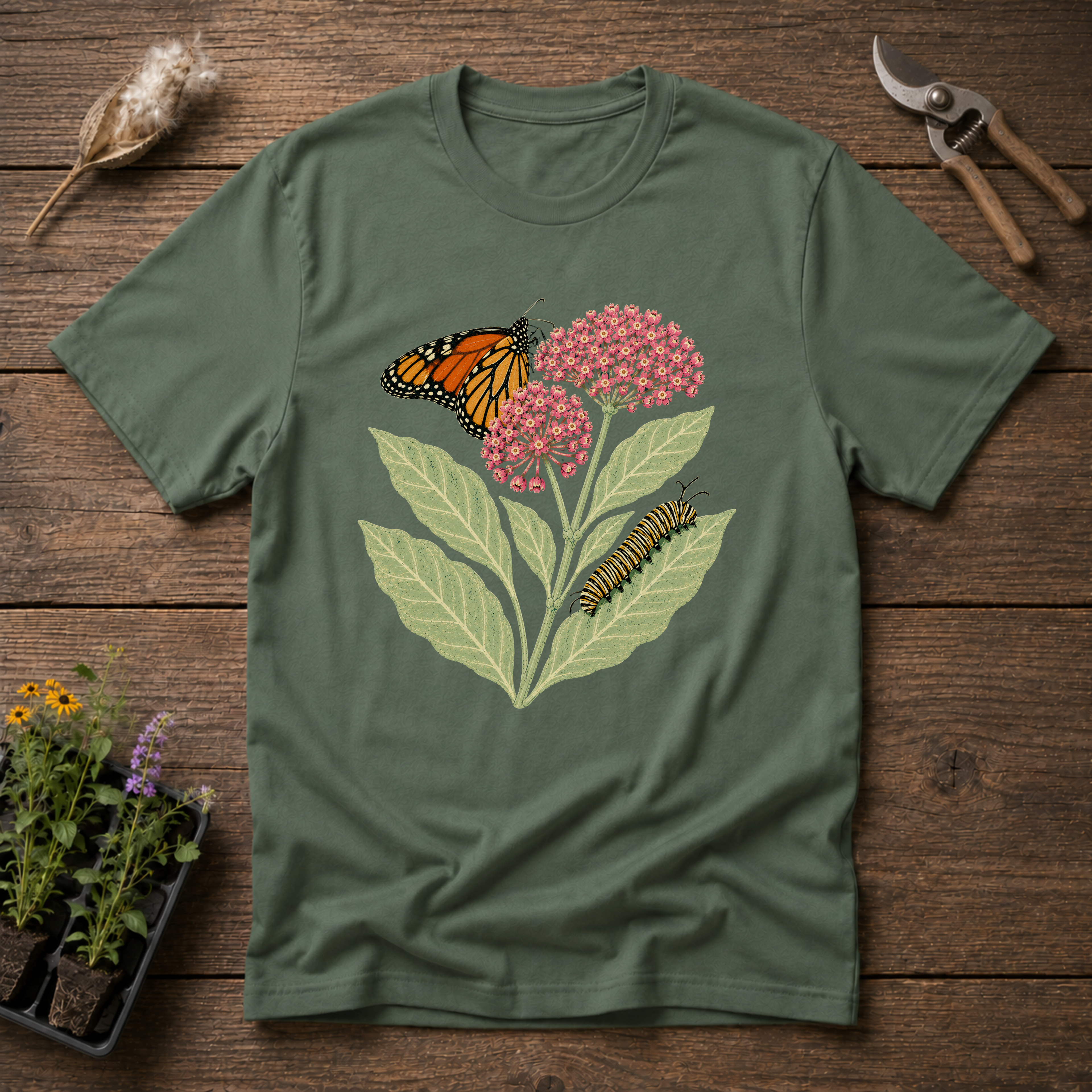 Monarch & Milkweed T-Shirt