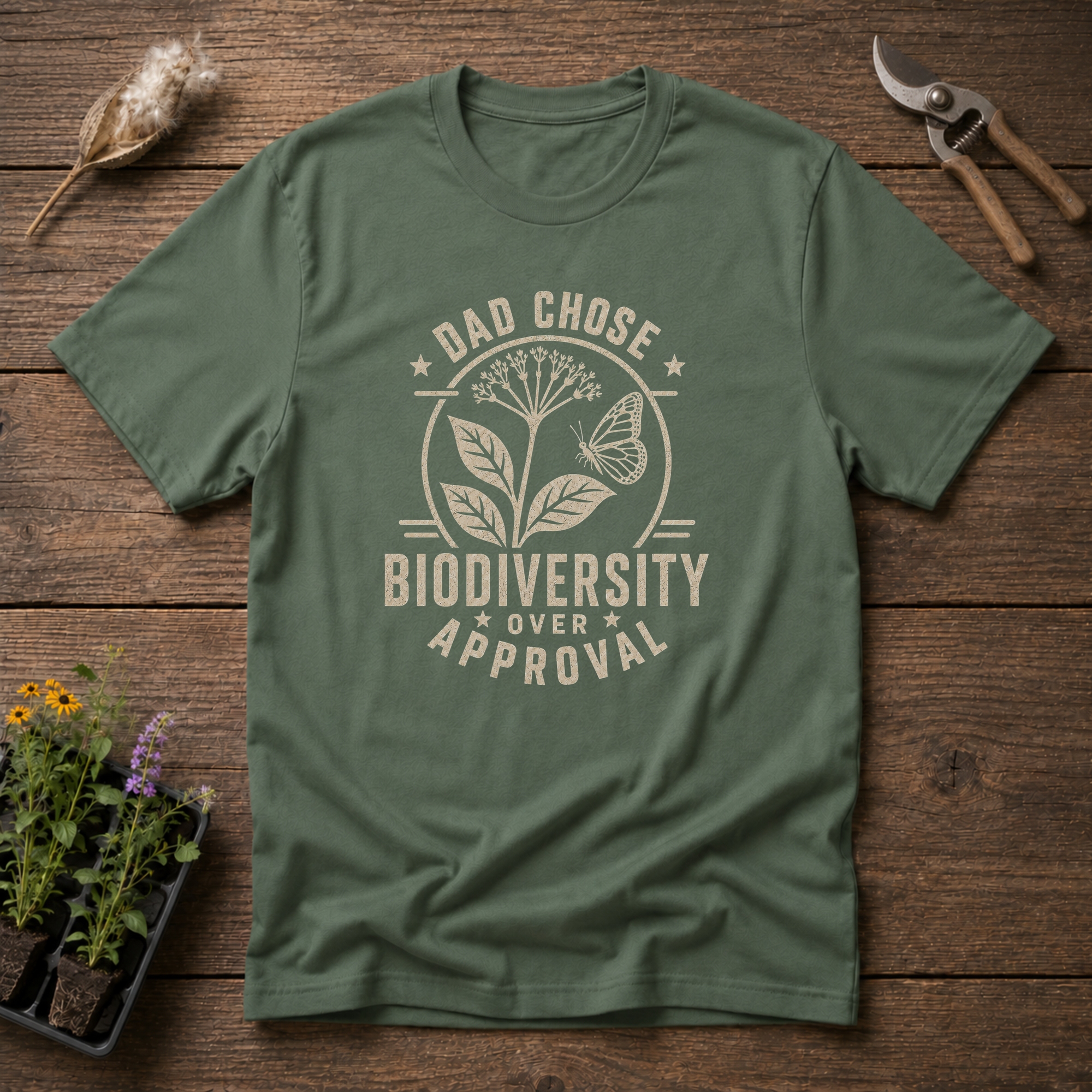 Dad Chose Biodiversity T-Shirt