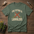 Lawnless T-Shirt in Military Green