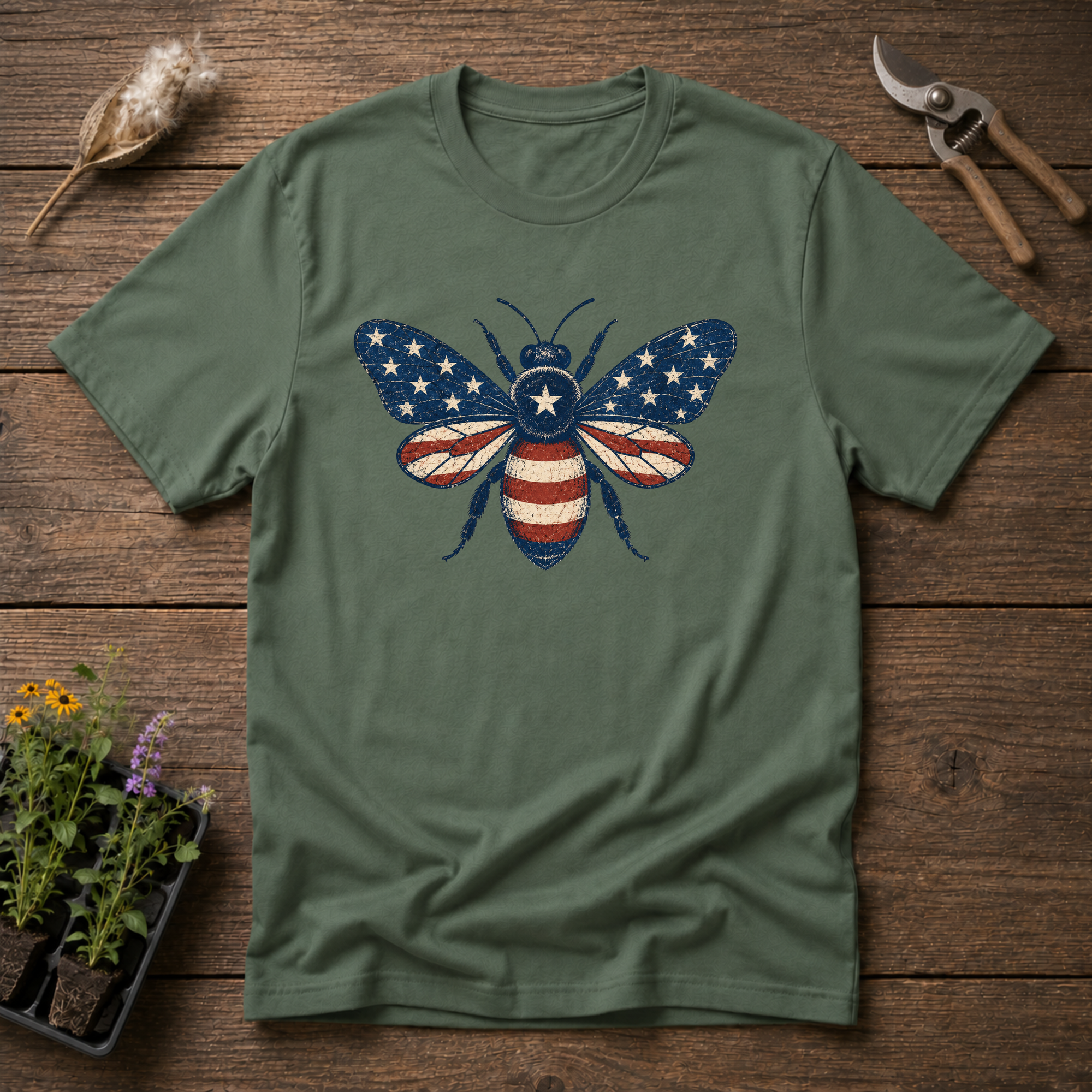 Patriotic Bee T-Shirt