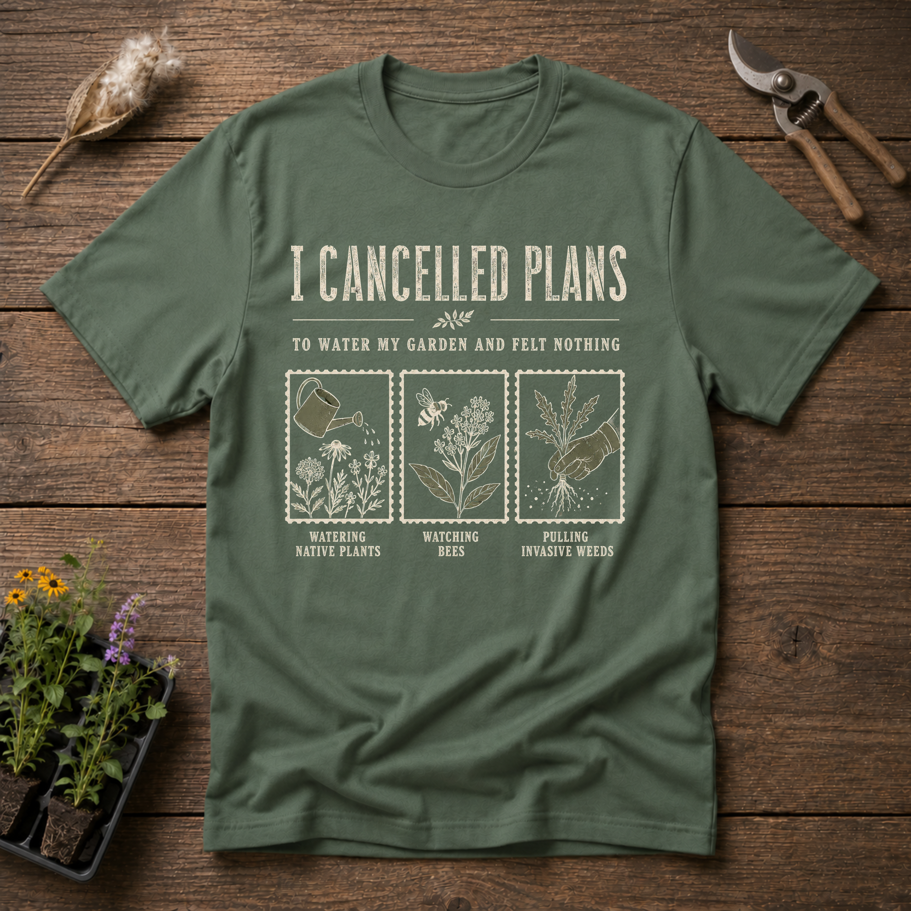 I Cancelled Plans T-Shirt