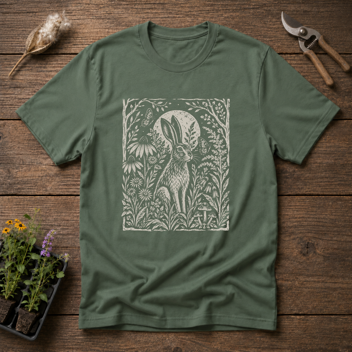 Meadow Linocut T-Shirt