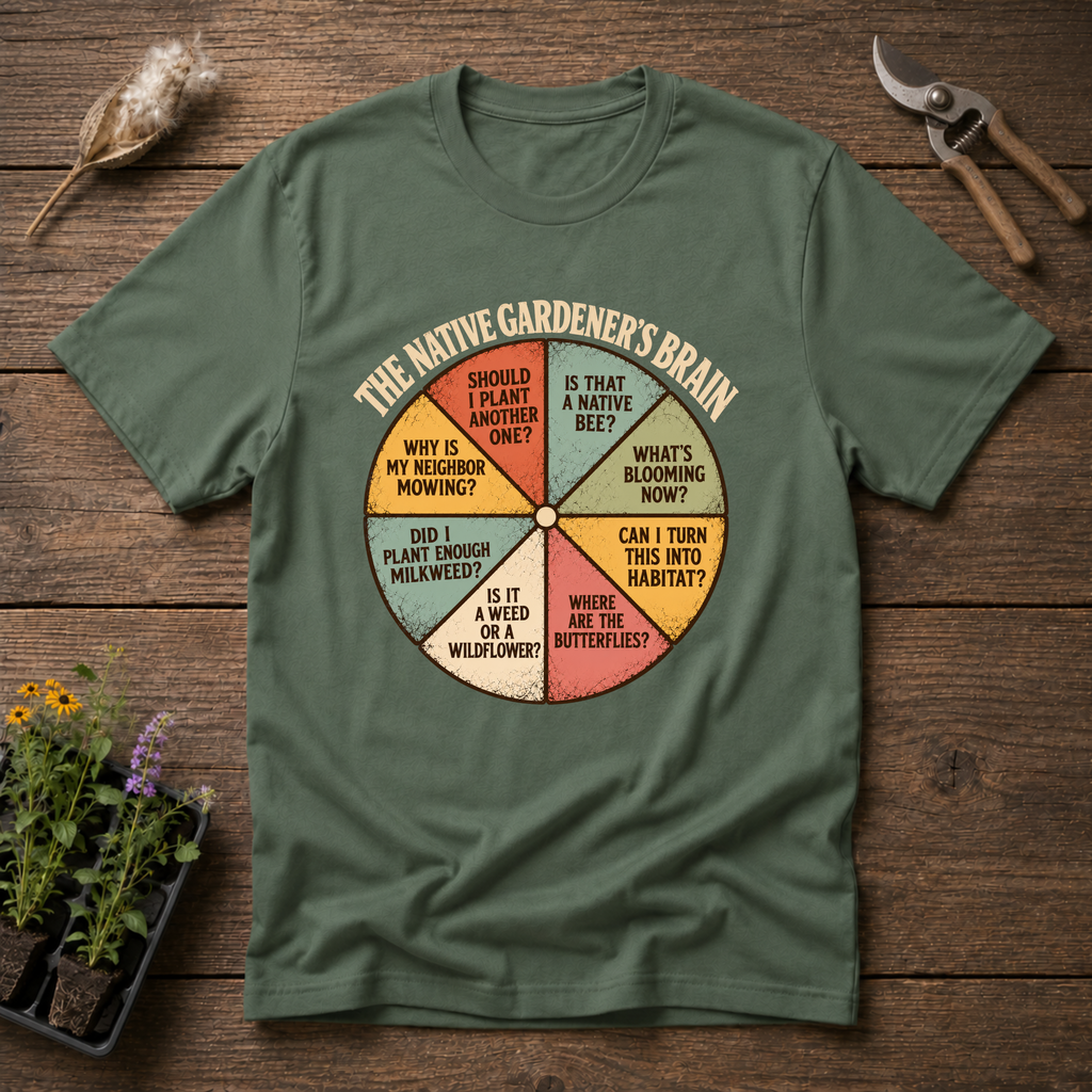 Native Gardener’s Brain T-Shirt