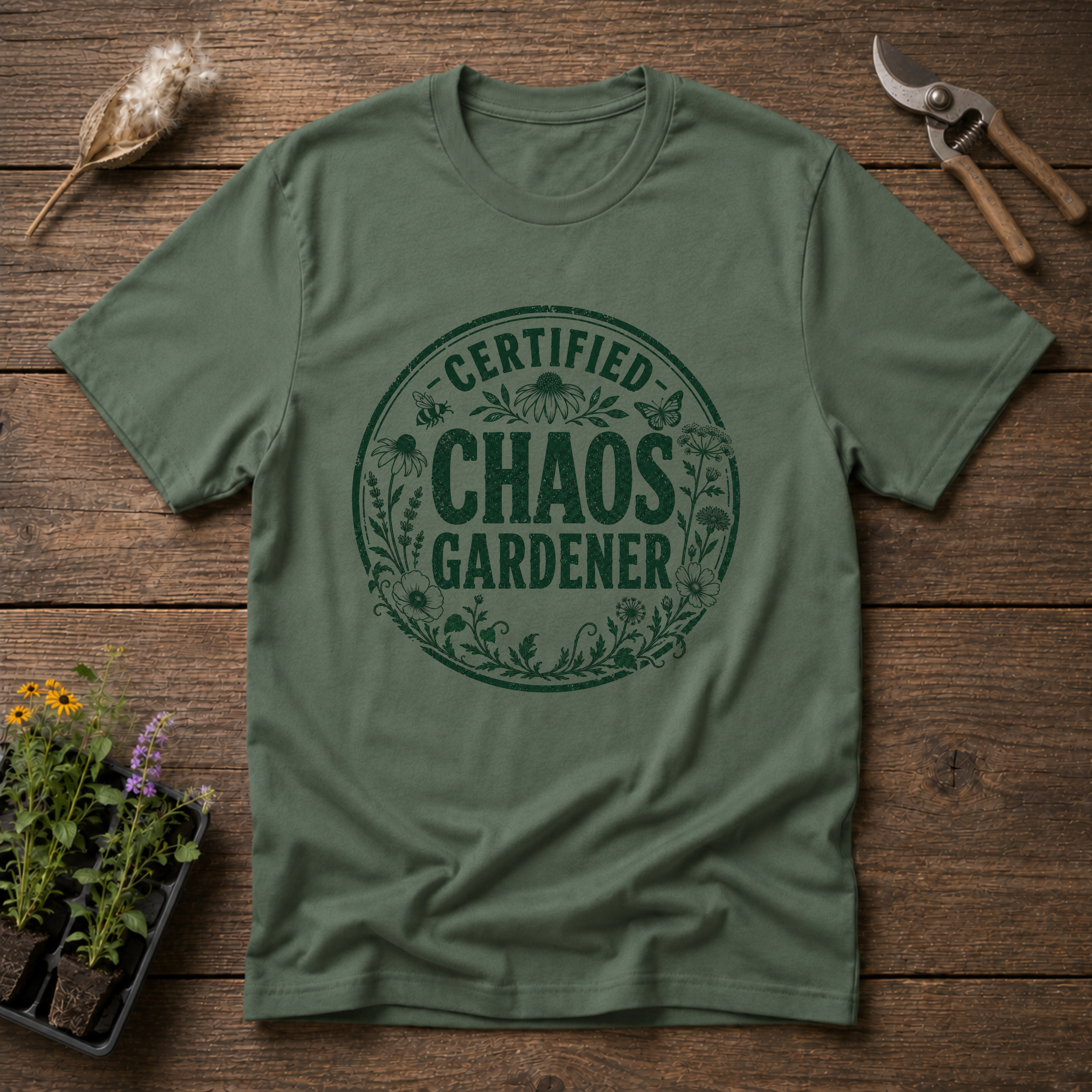 Certified Chaos Gardener T-Shirt