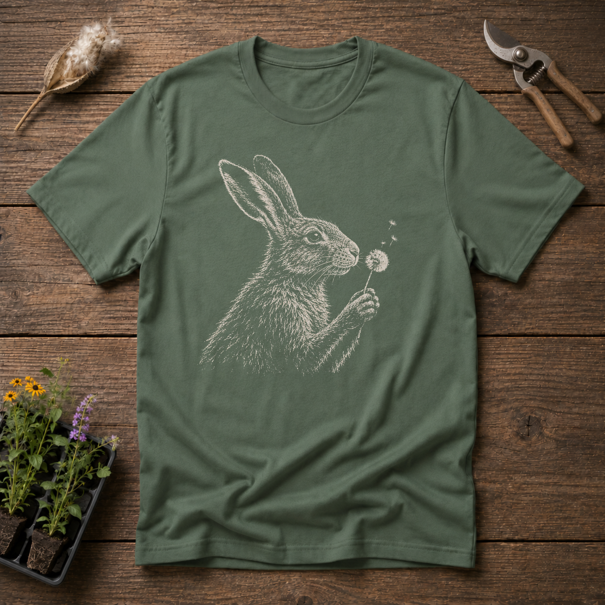 Dandelion Hare T-Shirt