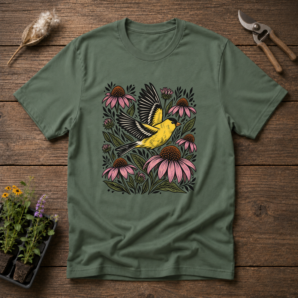 Goldfinch Meadow T-Shirt