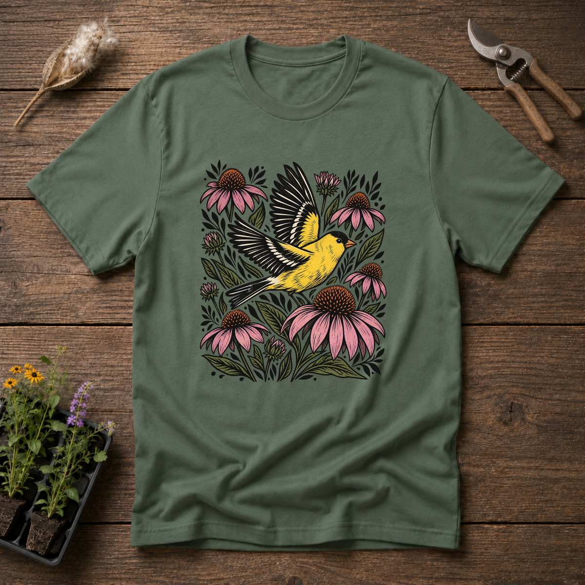 Goldfinch Meadow T-Shirt
