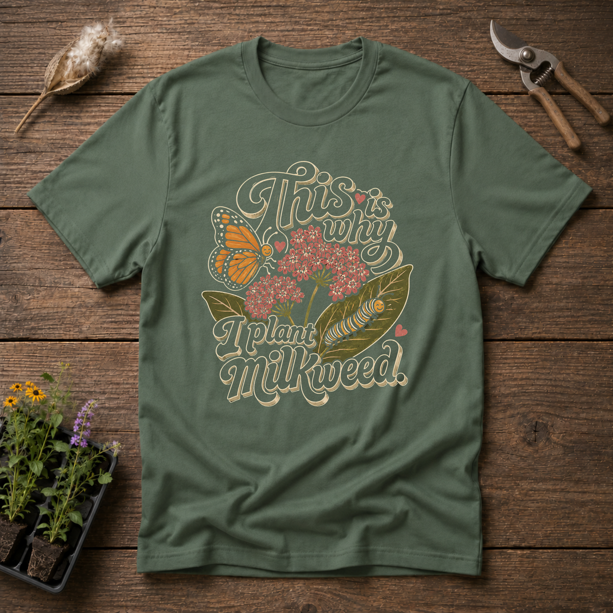 Plant Milkweed T-Shirt