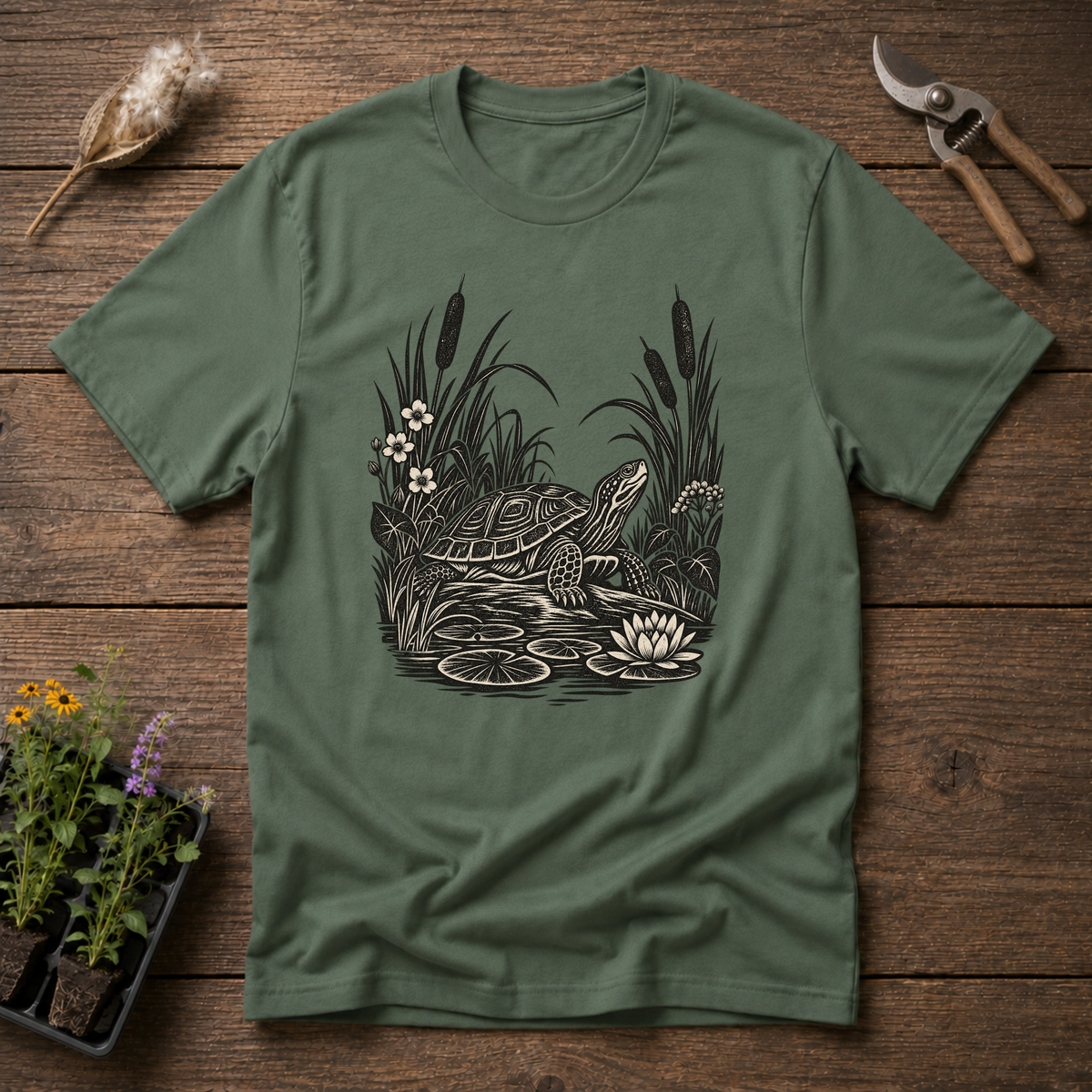 Wetland Turtle T-Shirt