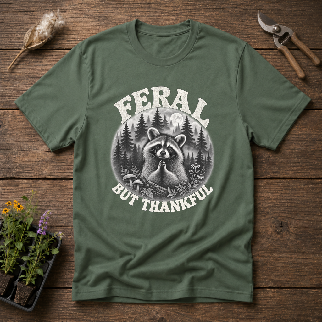 Feral But Thankful T-Shirt