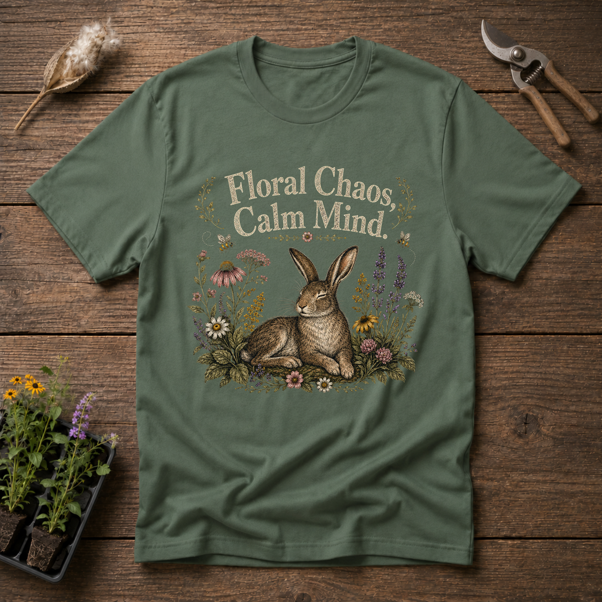 Floral Chaos Calm T-Shirt