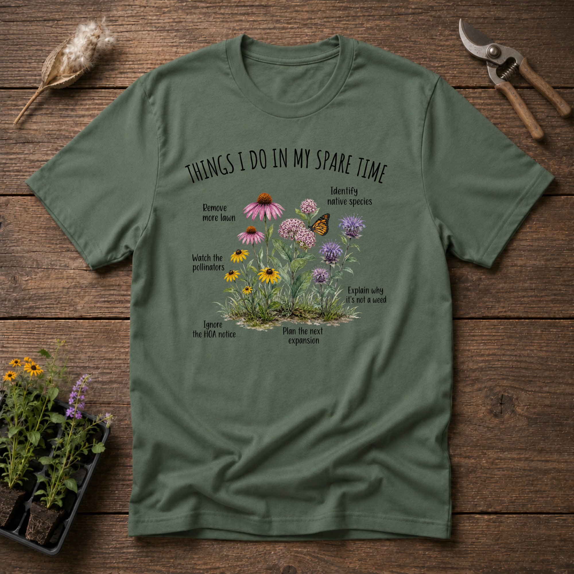 Garden Spare Time T-Shirt