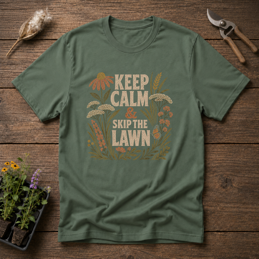 Keep Calm & Skip The Lawn T-Shirt