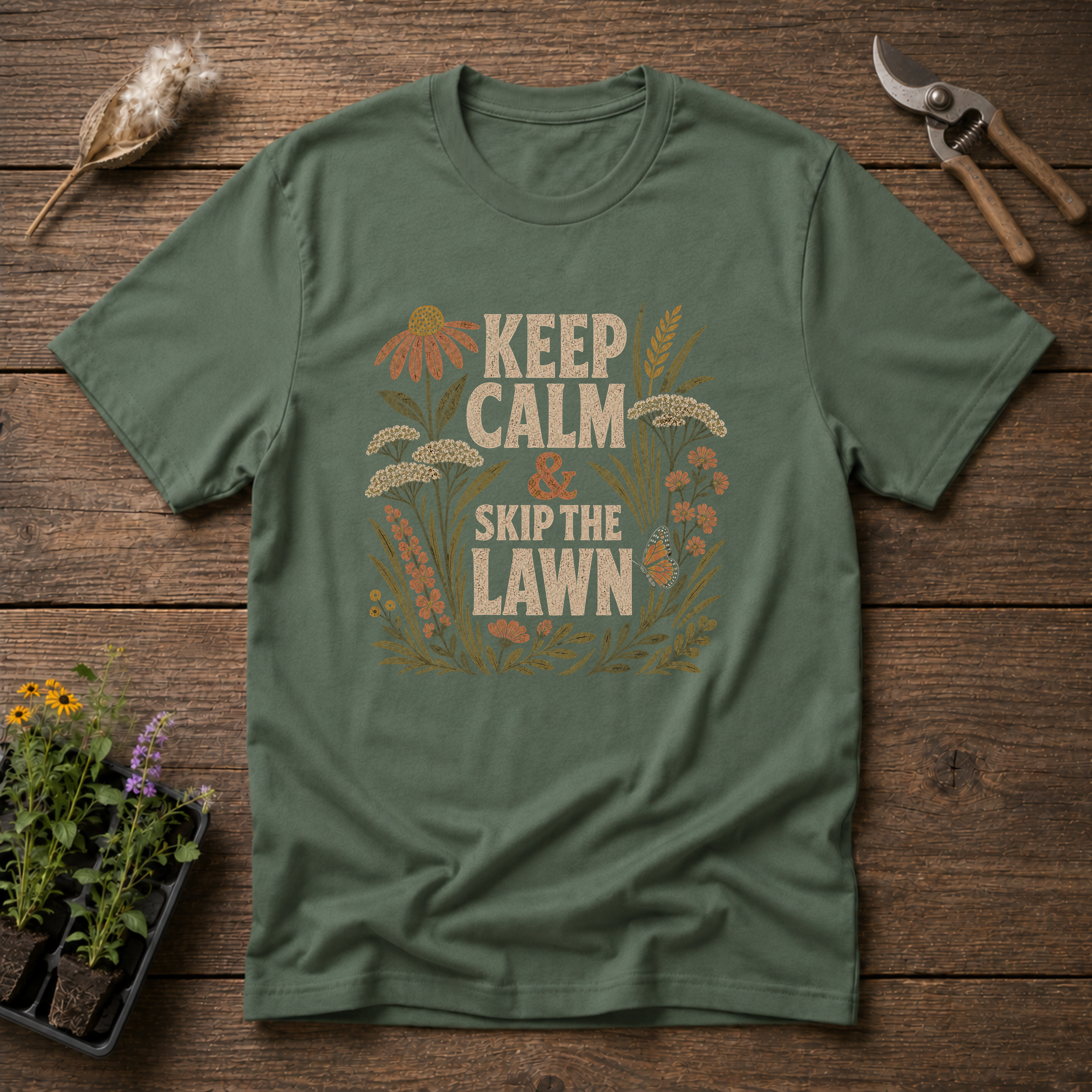 Keep Calm & Skip The Lawn T-Shirt