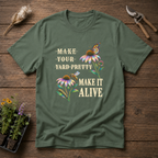 Yard Alive T-Shirt in Military Green