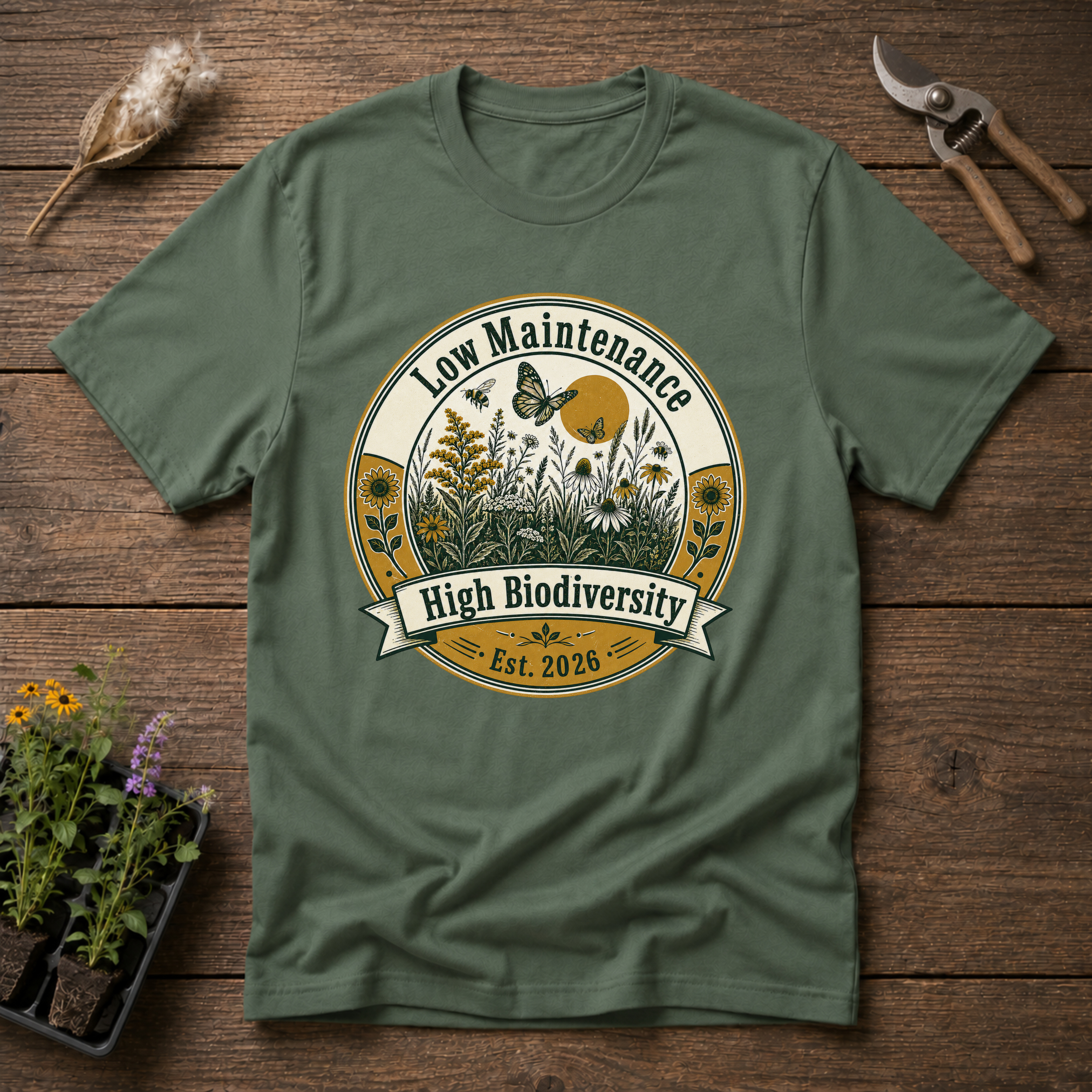 Low Maintenance High Biodiversity T-Shirt