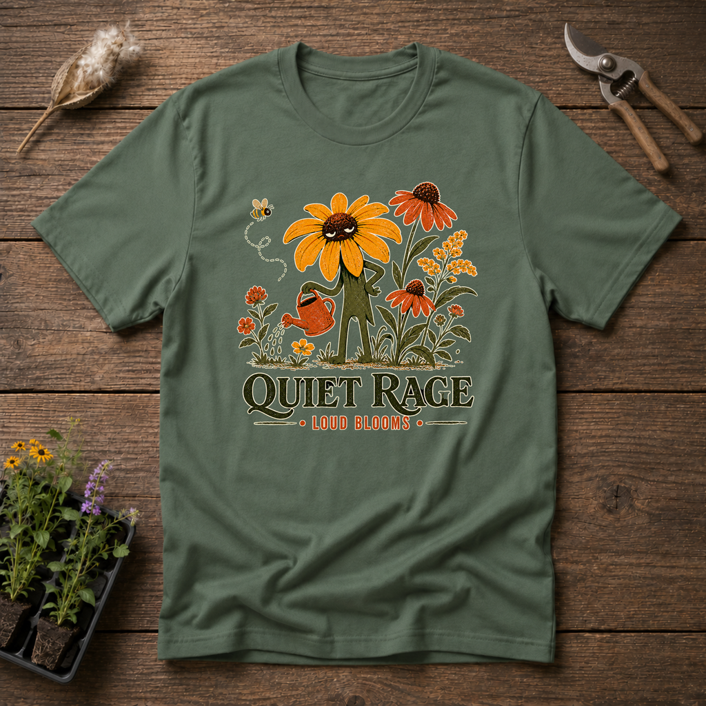 Quite Rage, Loud Blooms T-Shirt