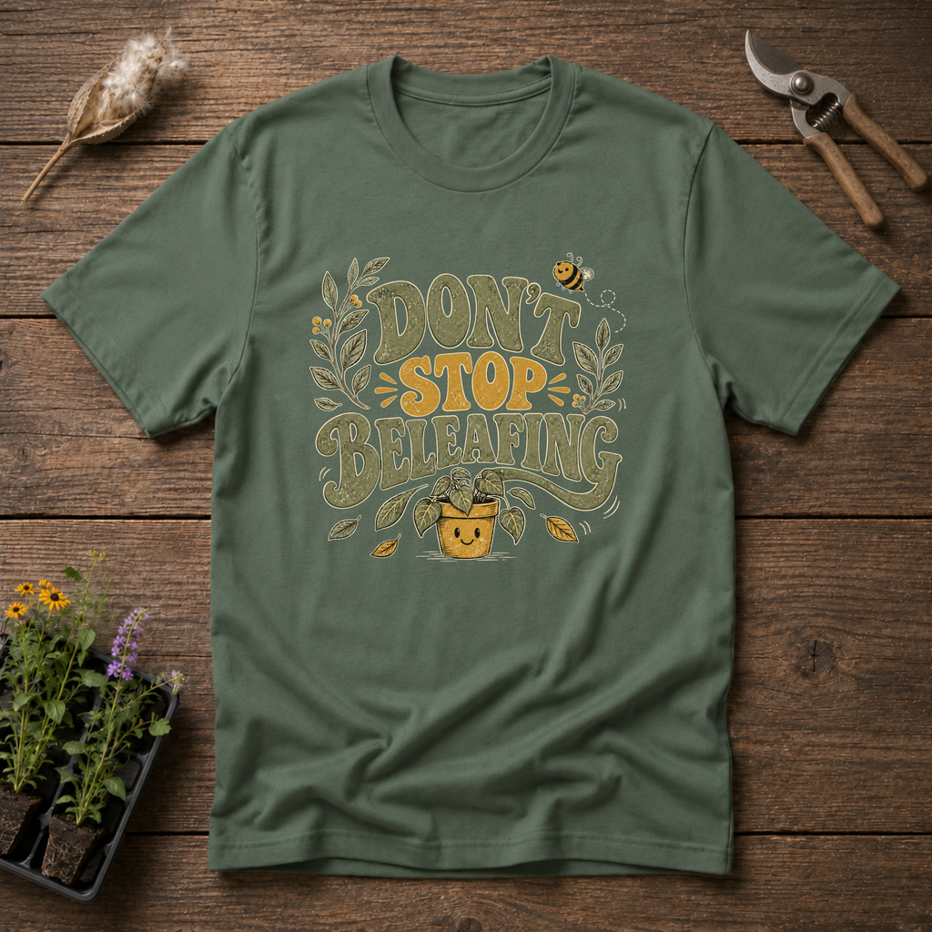 Don't Stop Beleafing T-Shirt