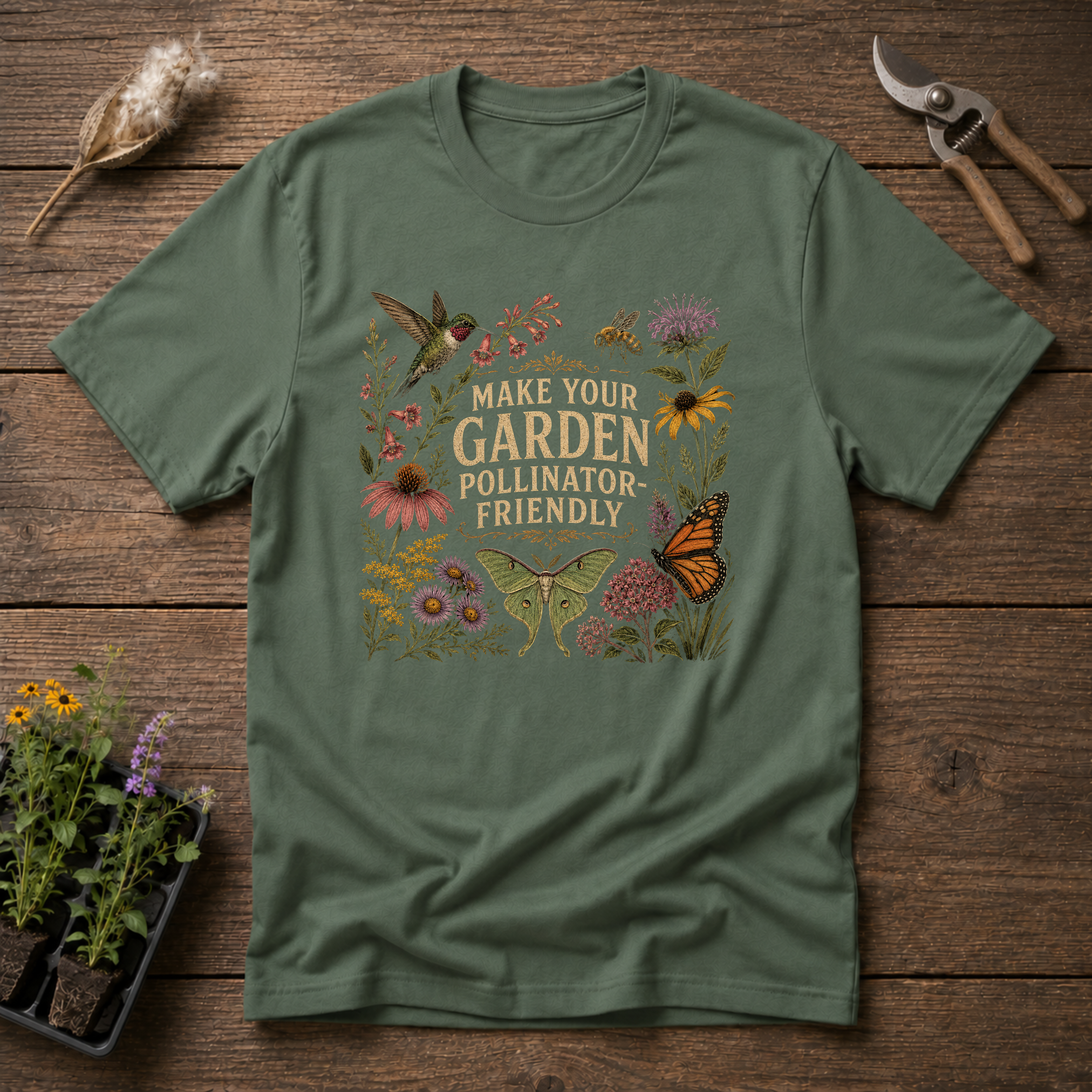 Make Your Garden Pollinator-Friendly T-Shirt
