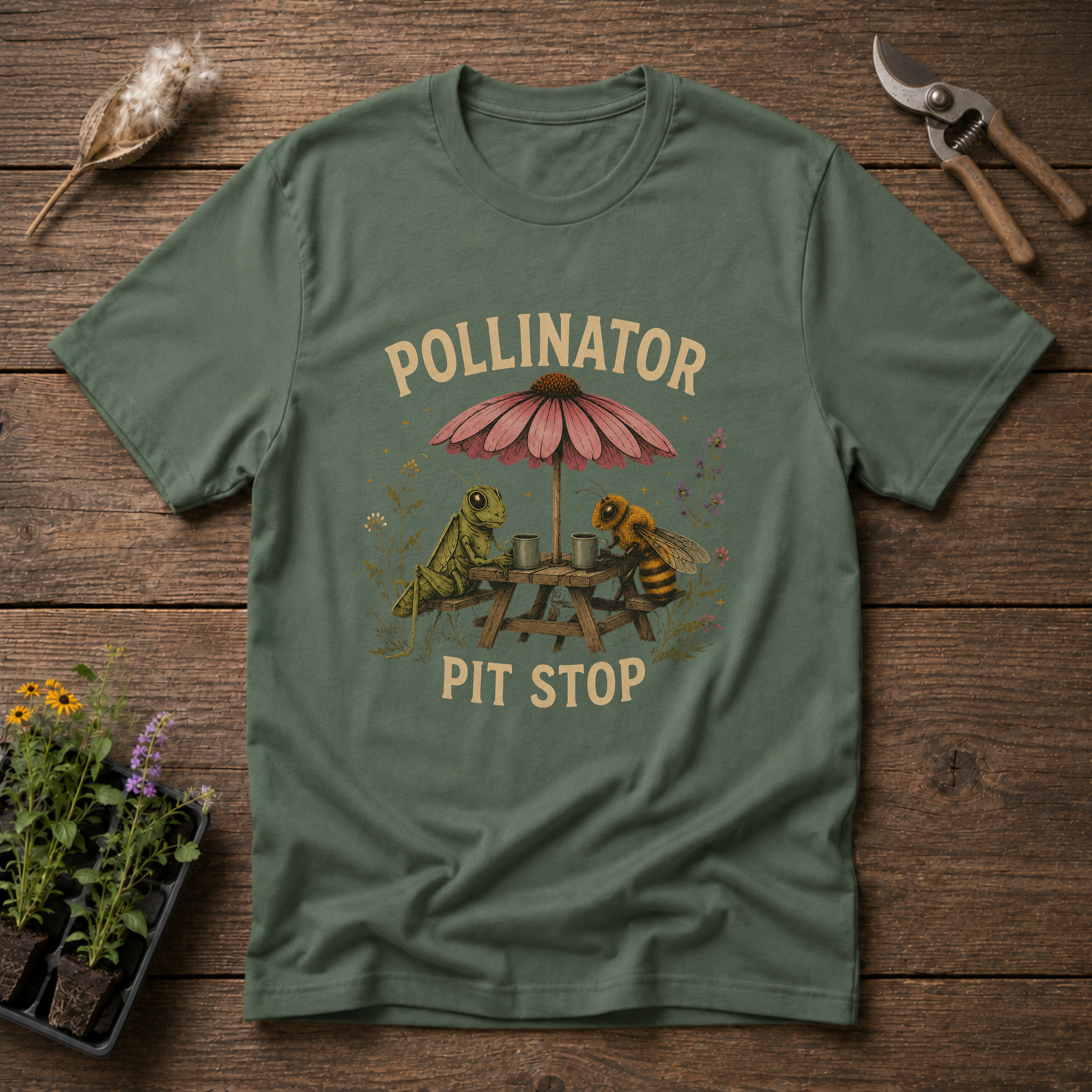 Pollinator Pit Stop T-Shirt