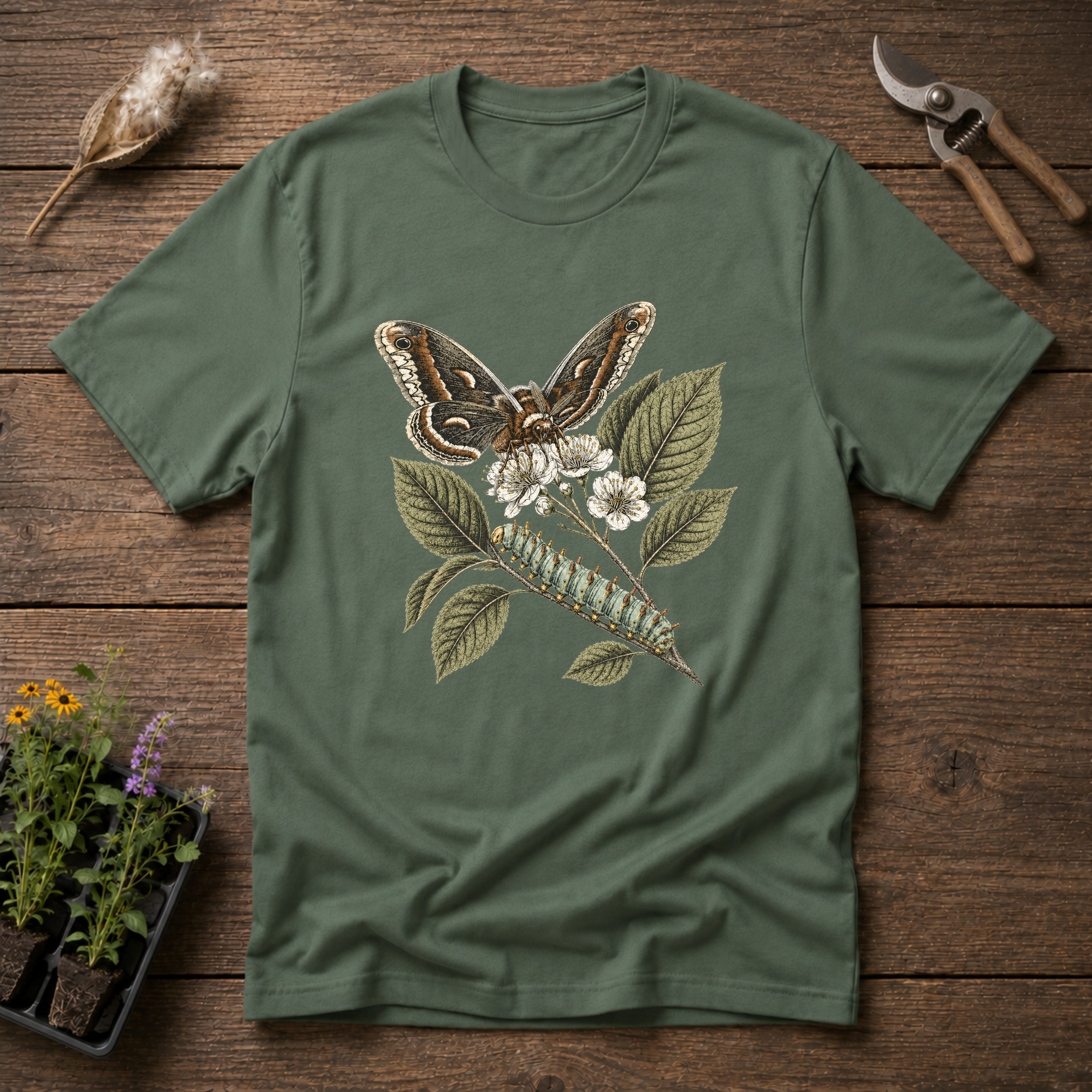 Cecropia Moth T-Shirt