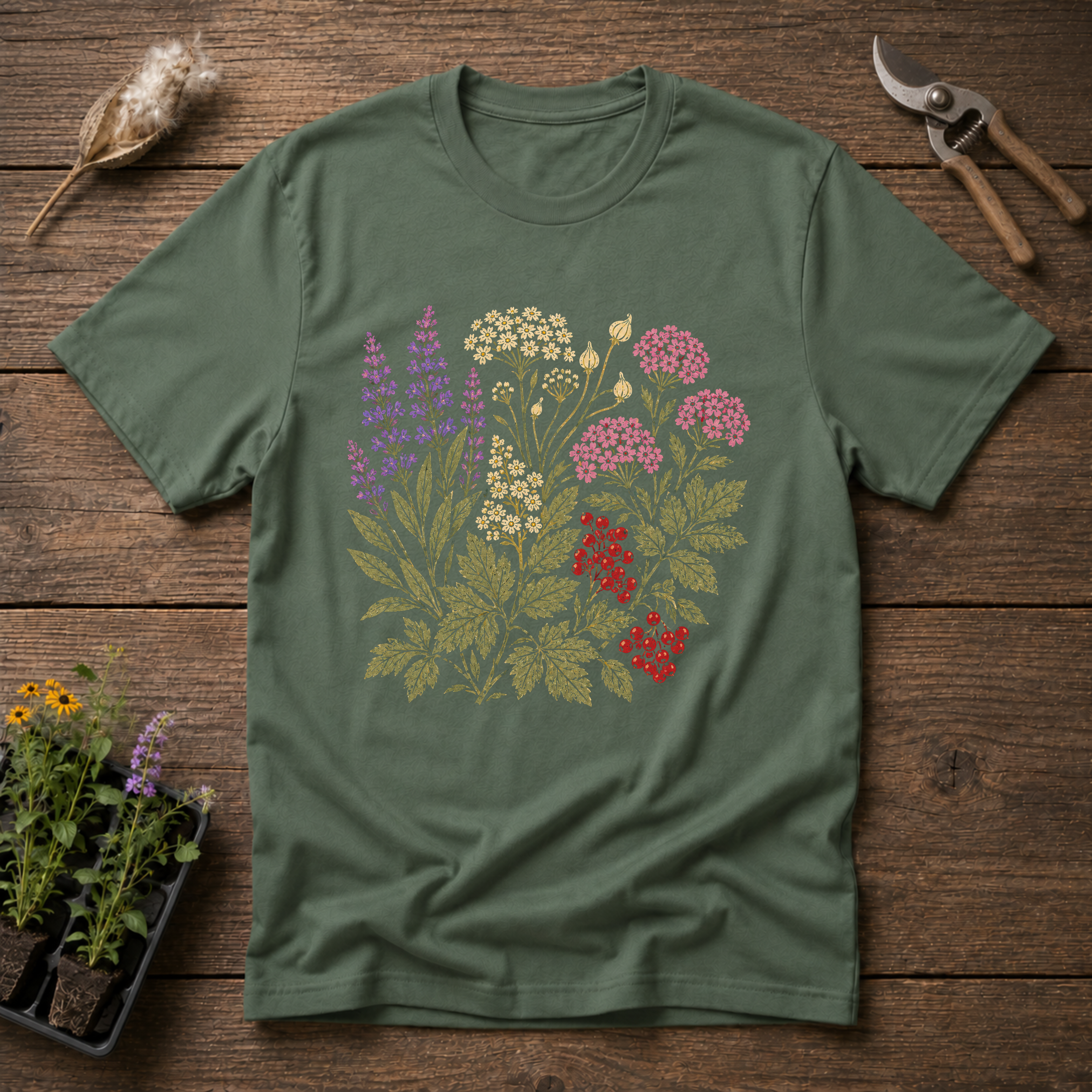 North American Wildflowers T-Shirt