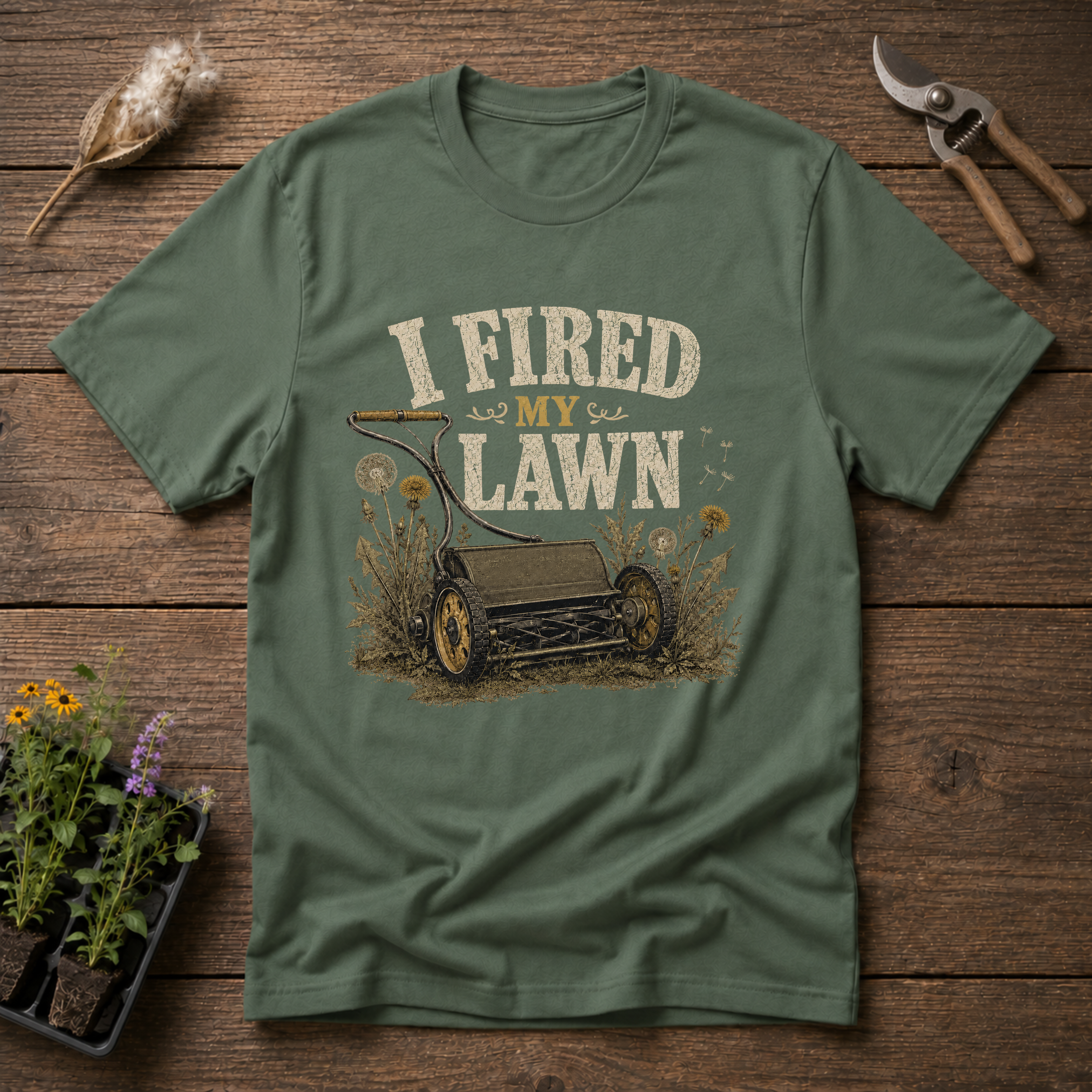 I Fired My Lawn T-Shirt