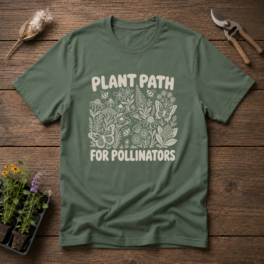 Plant Path For Pollinators T-Shirt