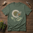 Sunflower & Garden Tiger Moth T-Shirt