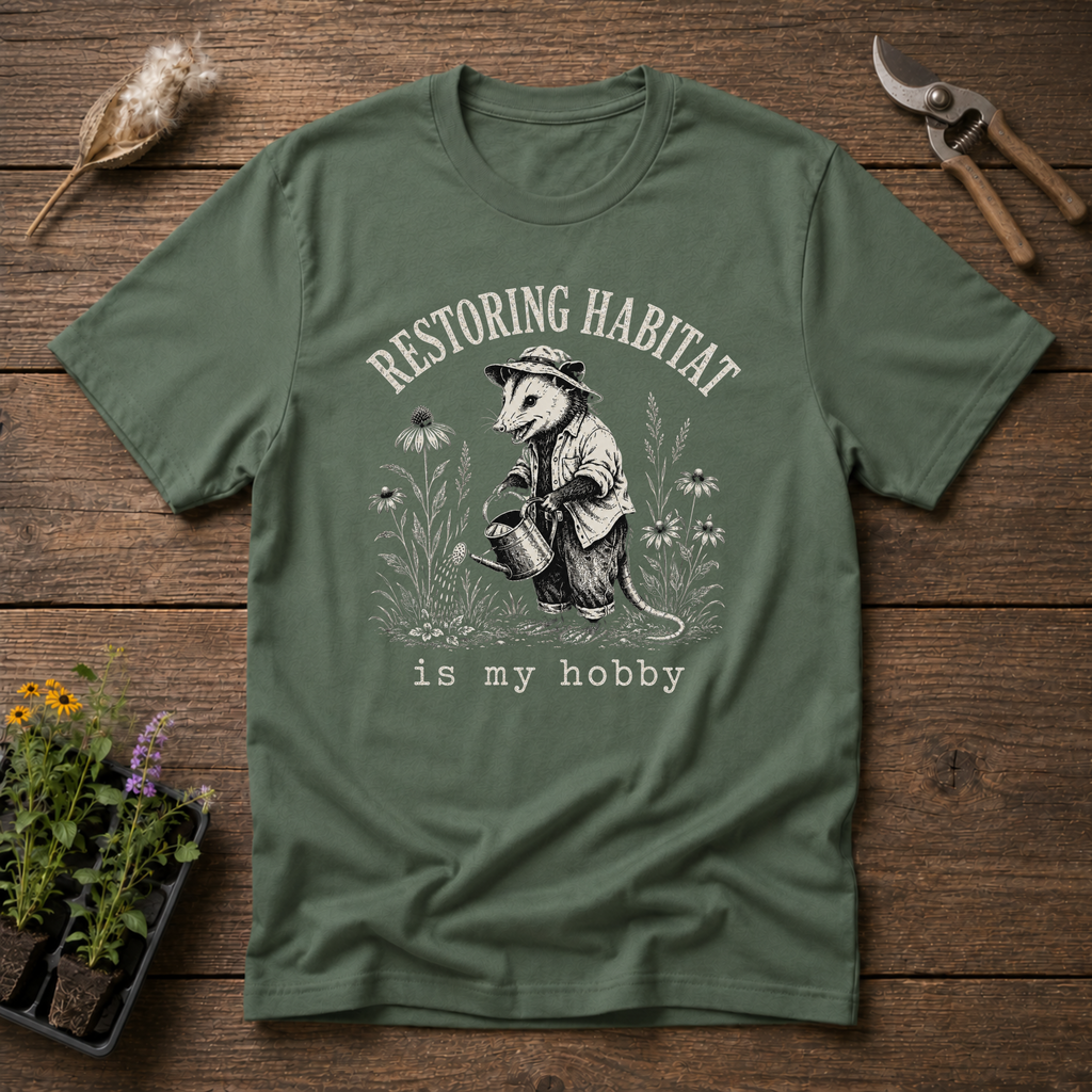 Restoring Habitat Is My Hobby T-Shirt