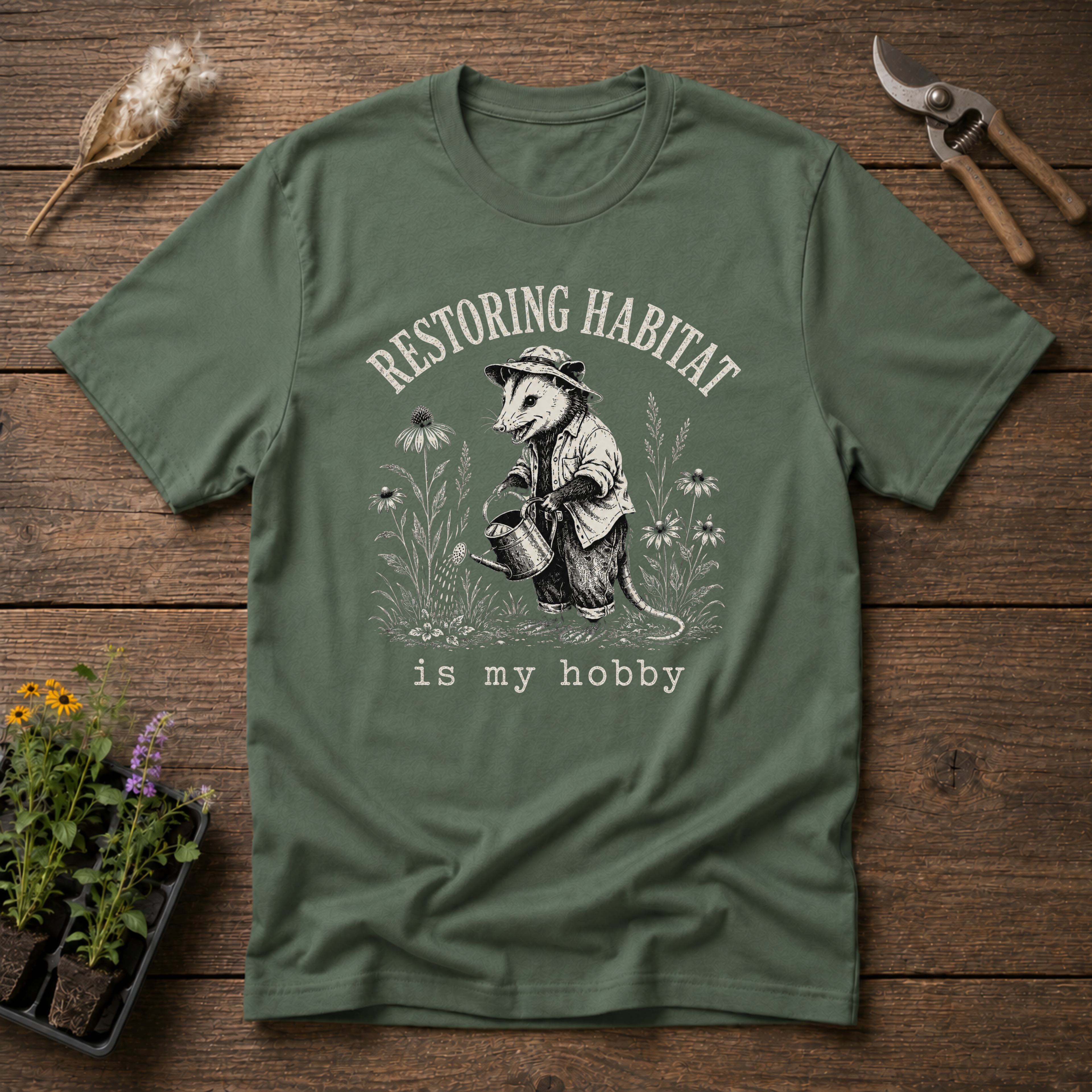 Restoring Habitat Is My Hobby T-Shirt