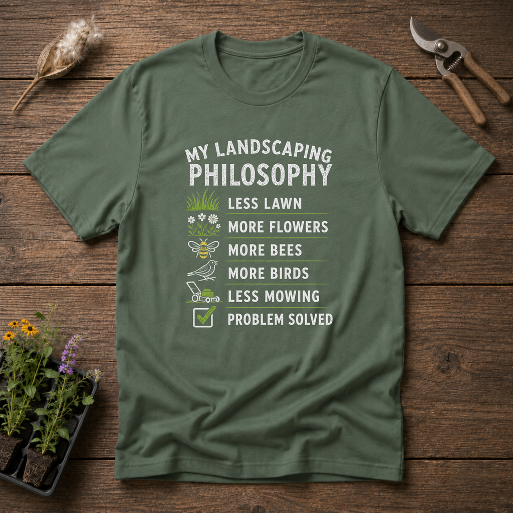 My Landscaping Is My Philosophy T-Shirt