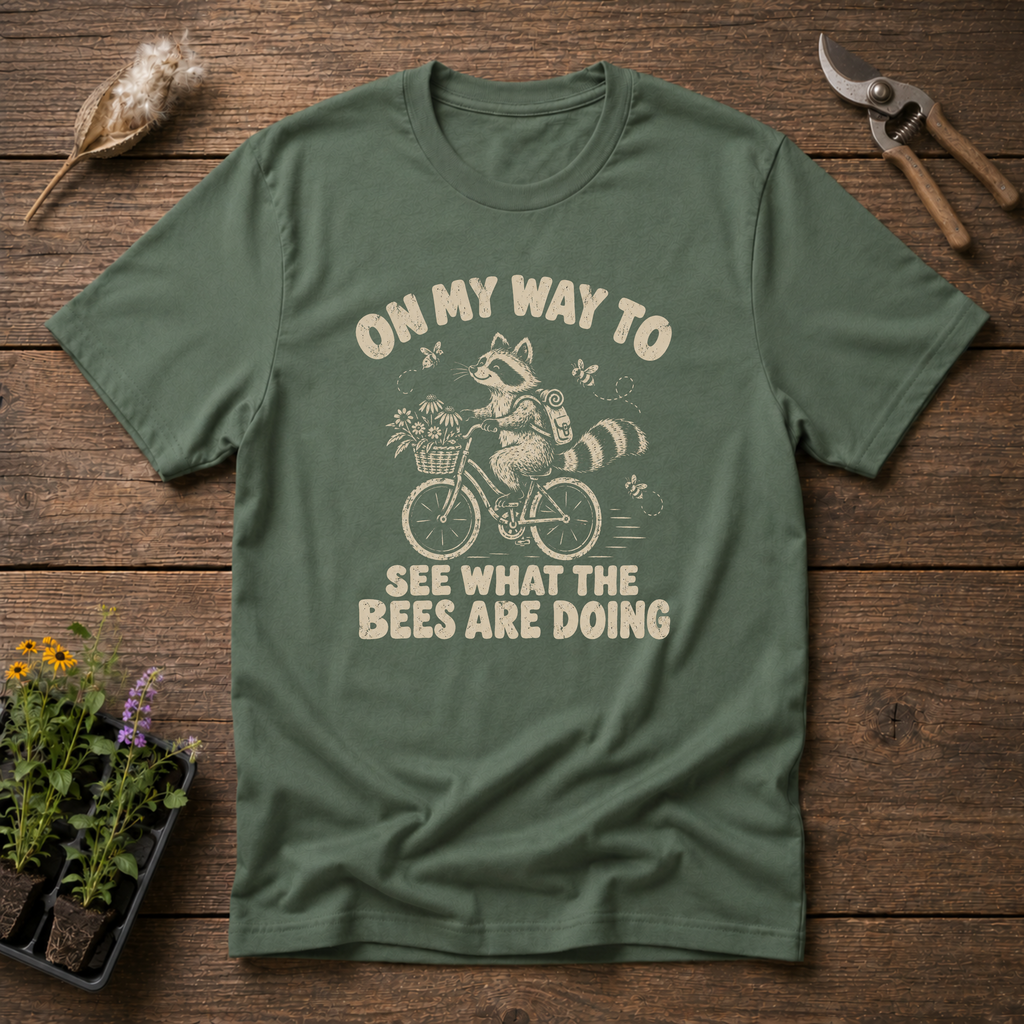 Checking On Bees T-Shirt