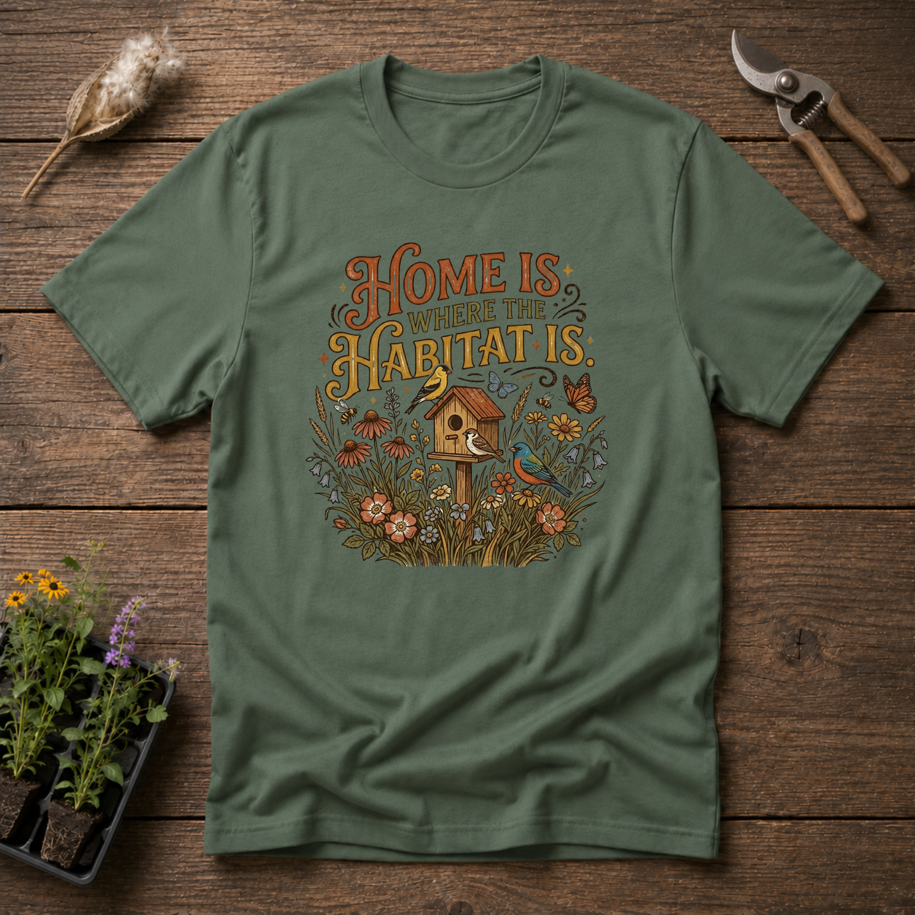 Home Is Where The Habitat Is T-Shirt