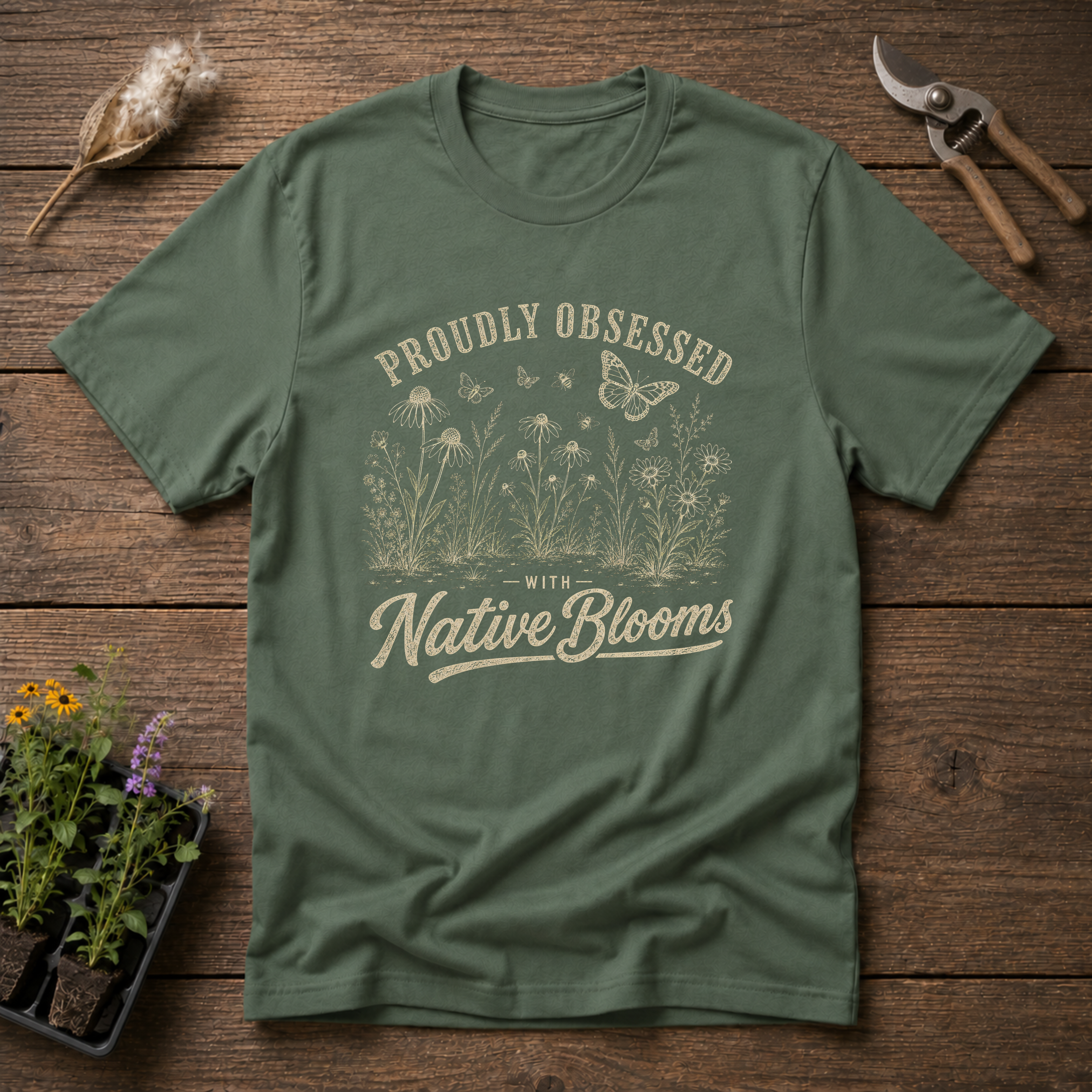 Proudly Obsessed With Native Blooms T-Shirt