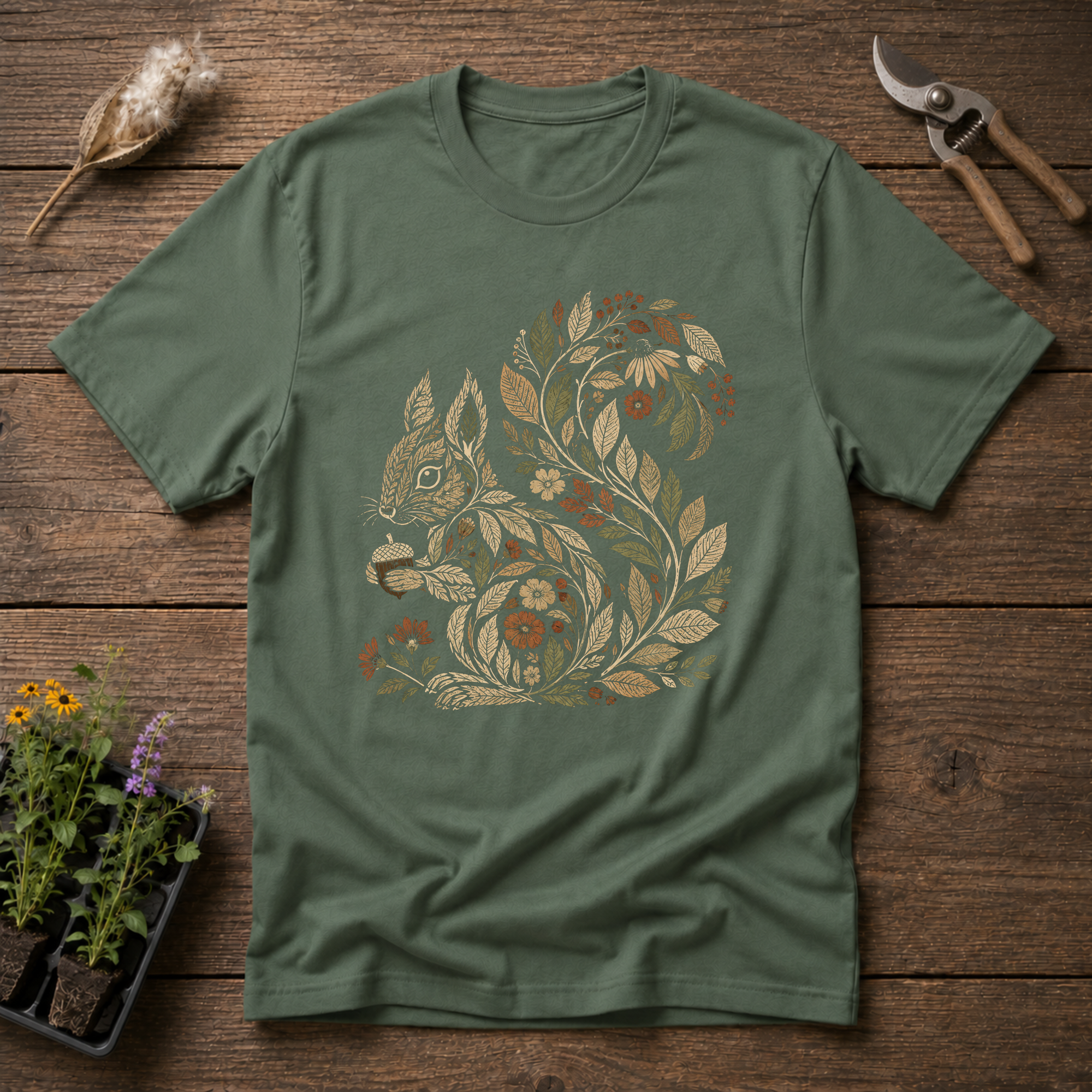 Autumn Squirrel T-Shirt