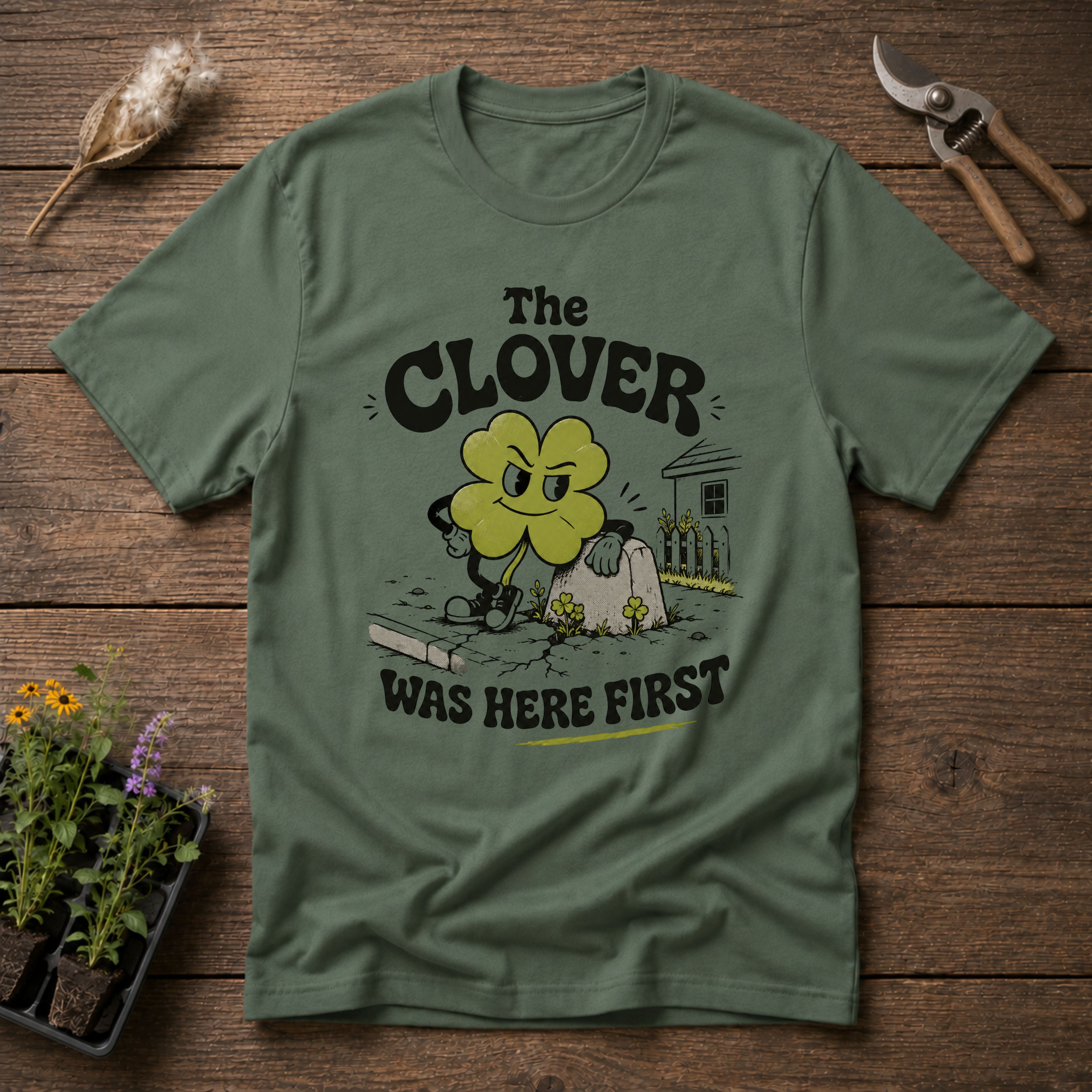 The Clover Was Here First T-Shirt
