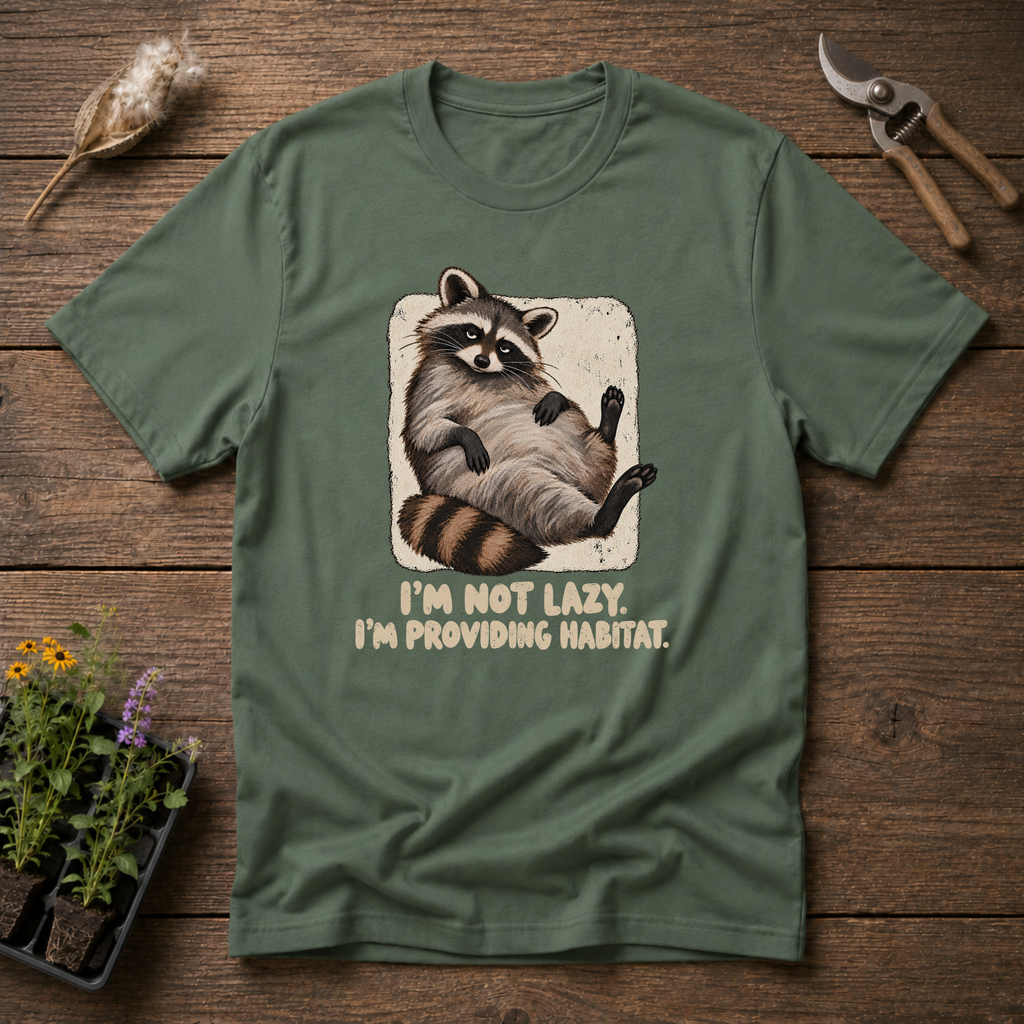 Providing Habitat T-Shirt in Military Green