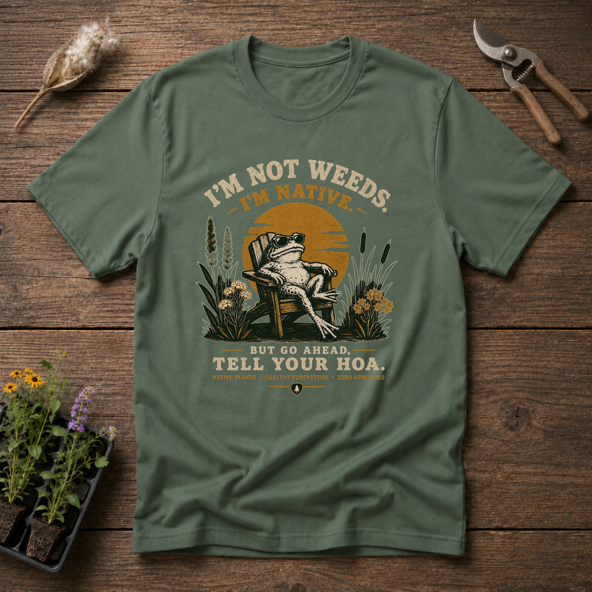 Native Not Weeds T-Shirt