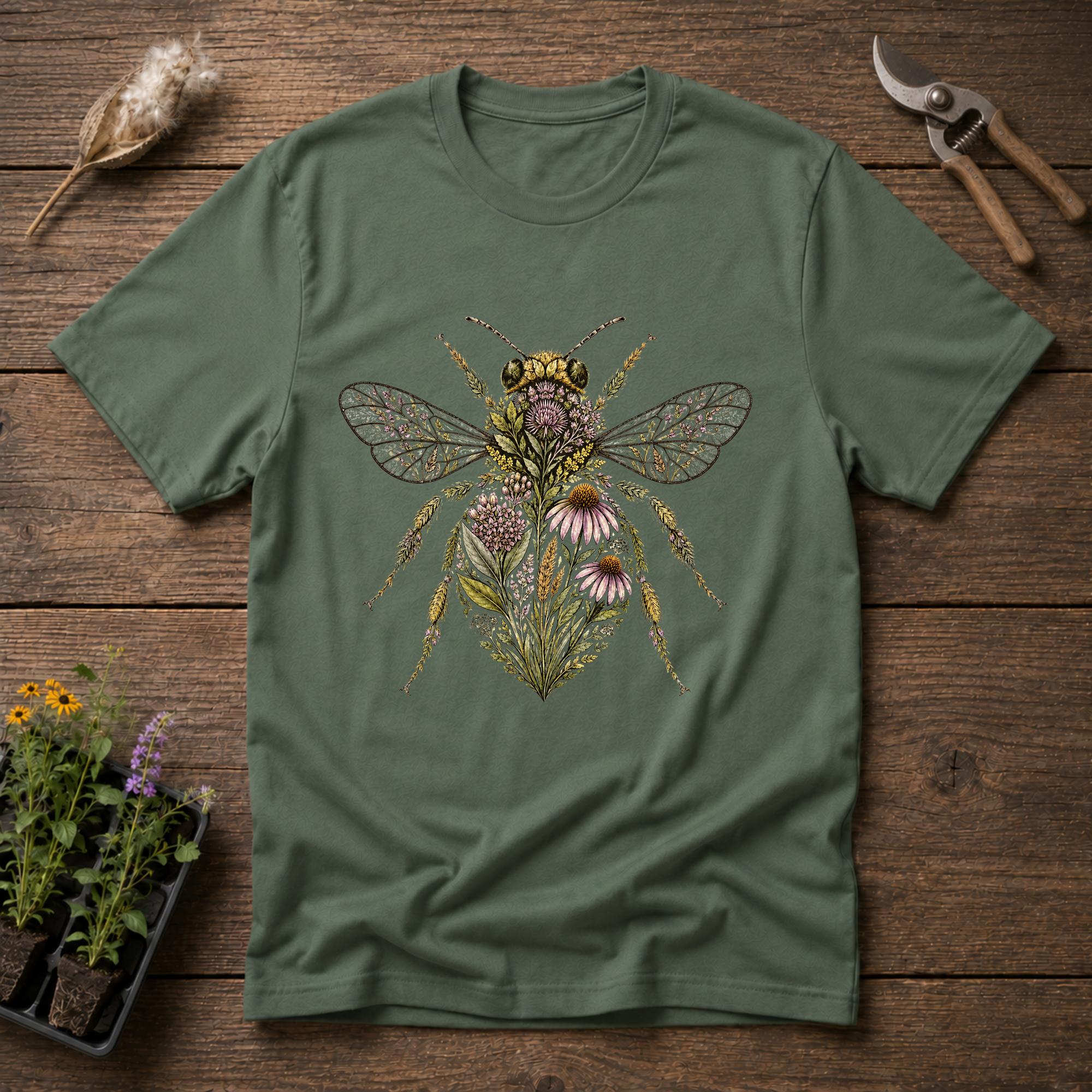 Botanical Bee T-Shirt