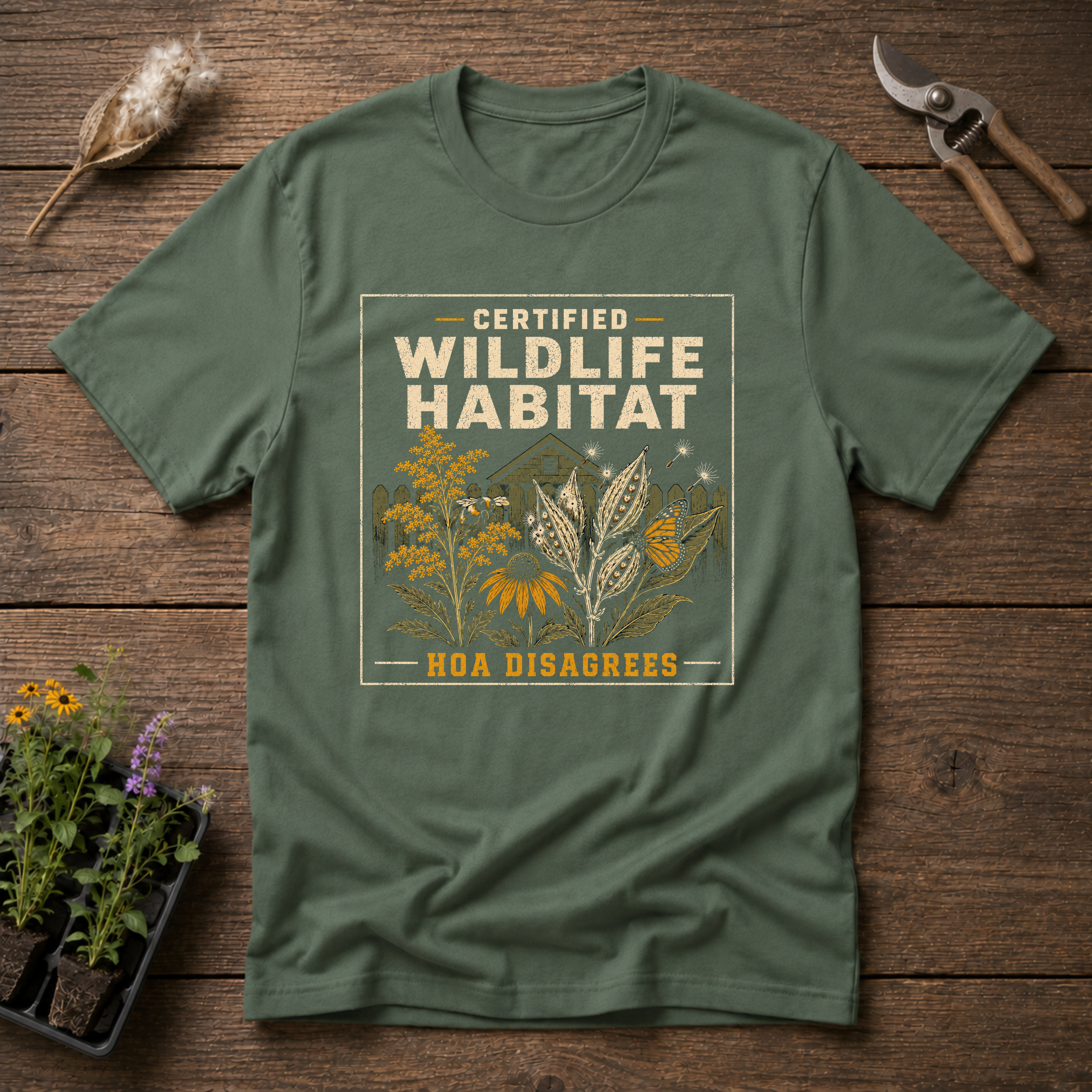 Certified Wildlife Habitat T-Shirt