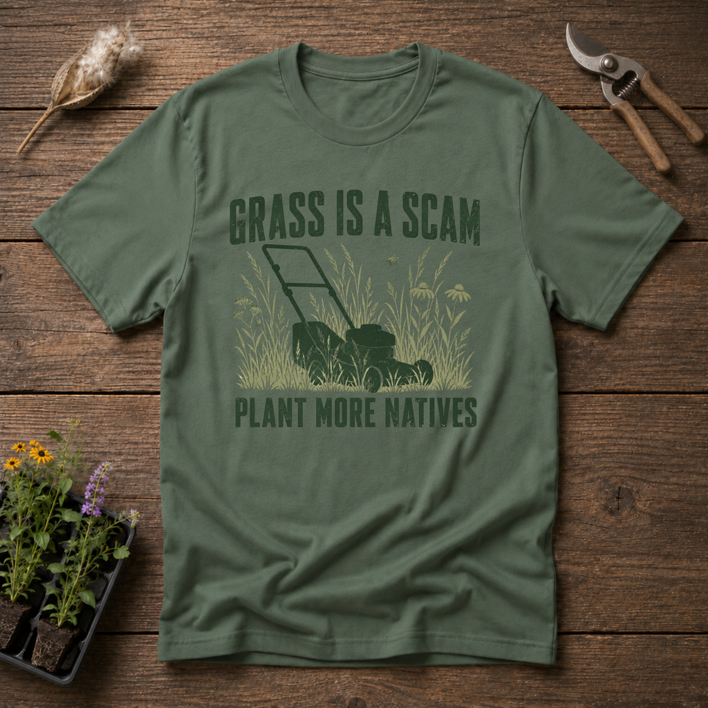 Grass Is A Scam T-Shirt