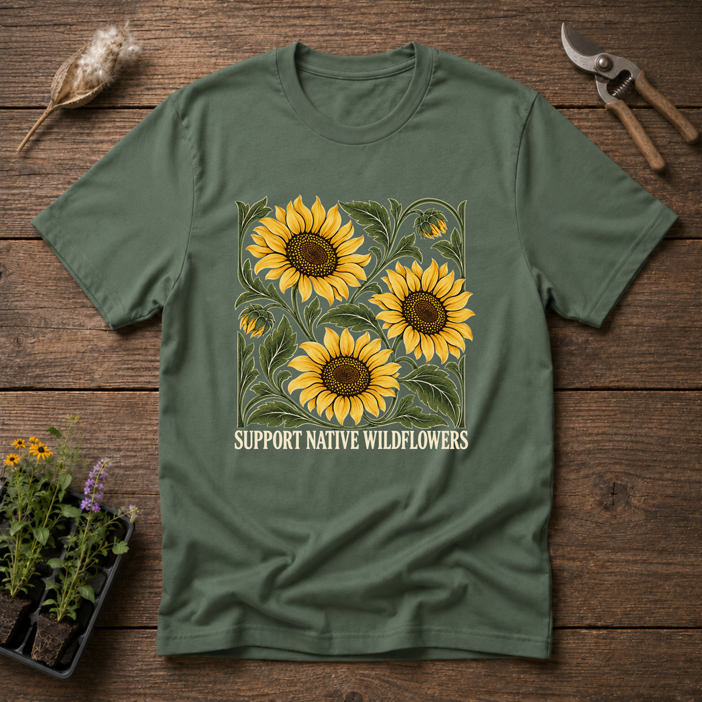 Support Native Wildflowers T-Shirt