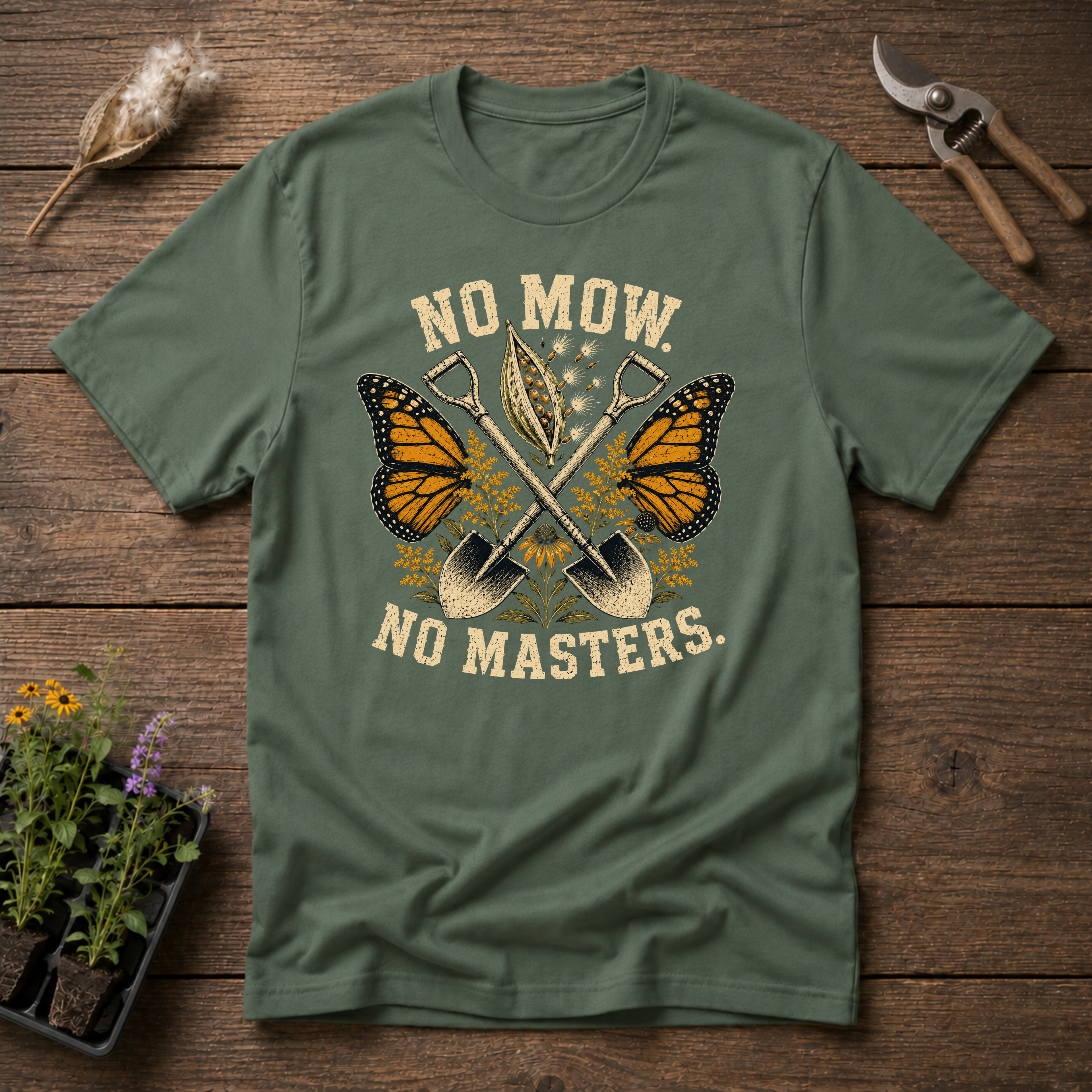 No Mow, No Masters T-Shirt