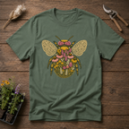 Botanical Folk Bee T-Shirt
