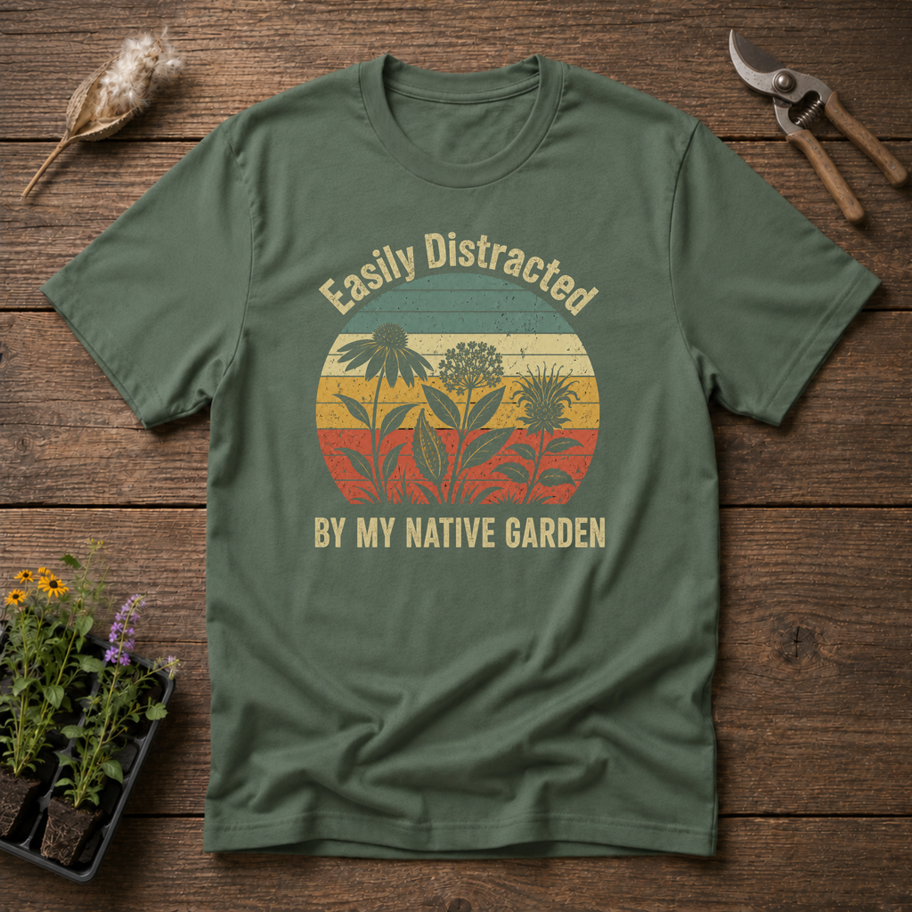Easily Distracted By My Native Garden T-Shirt