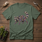 Wildflower Raccoon T-Shirt