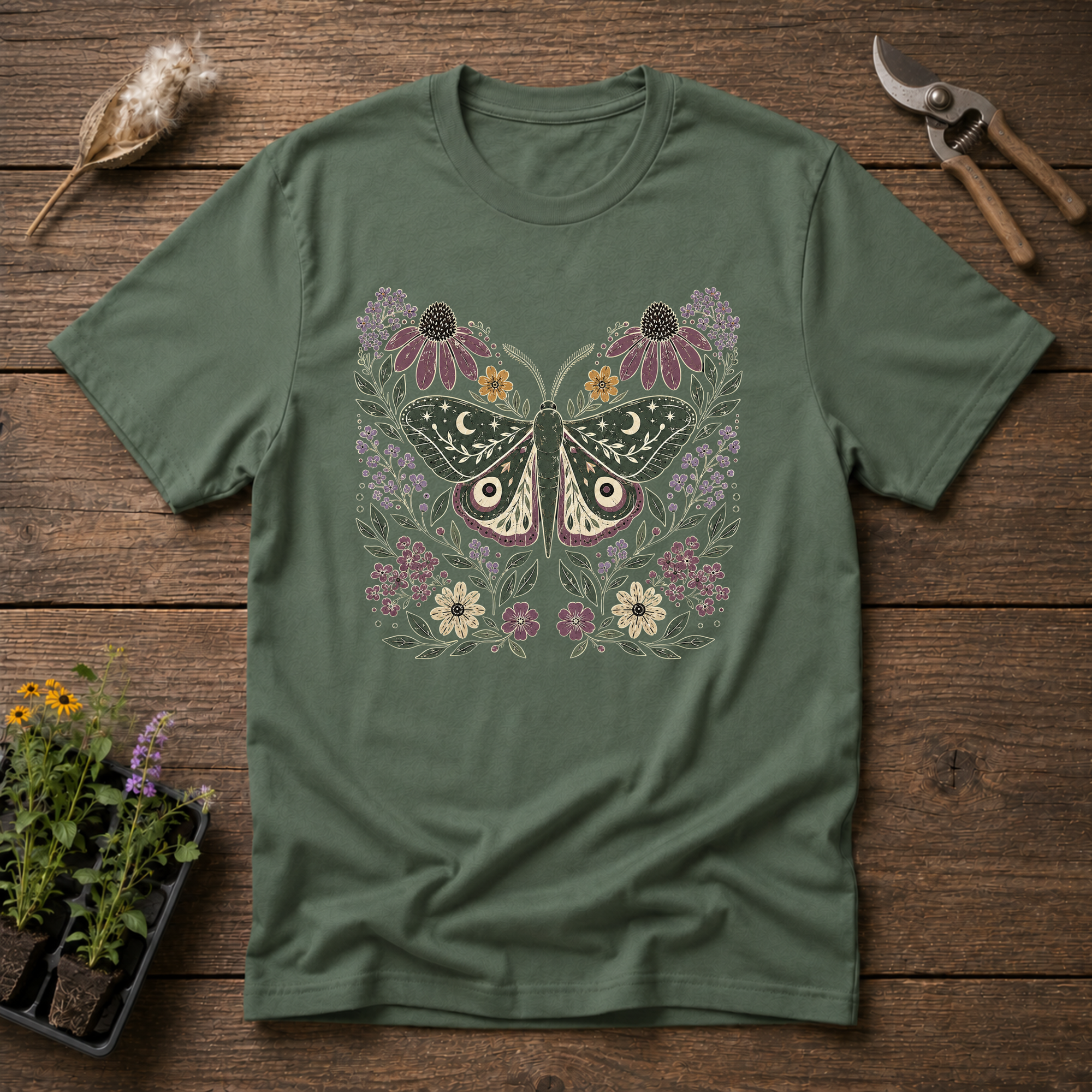 Botanical Moth T-Shirt